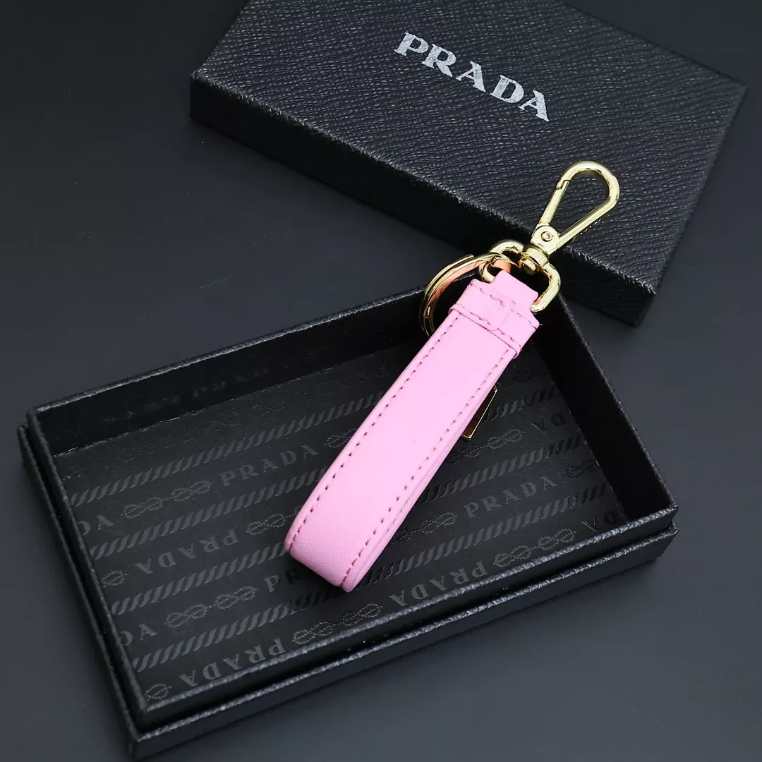 Prada Key Holder And Bag Buckle Durable 6906