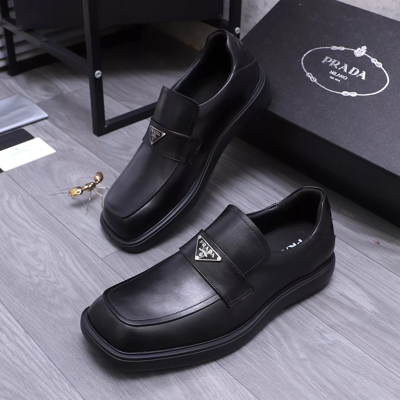 Prada Leather Shoes For Men AllSeason 212