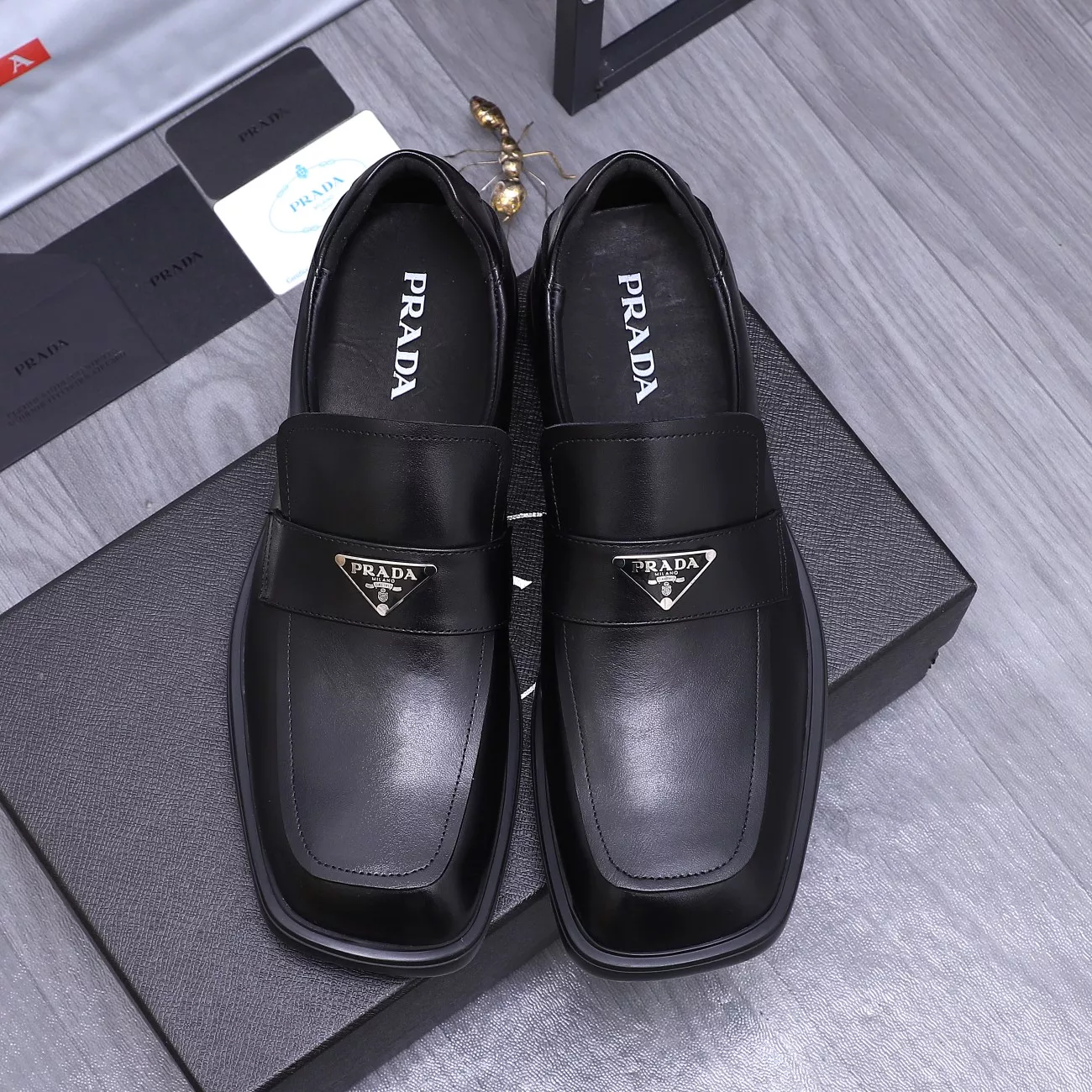 Prada Leather Shoes For Men AllSeason 212