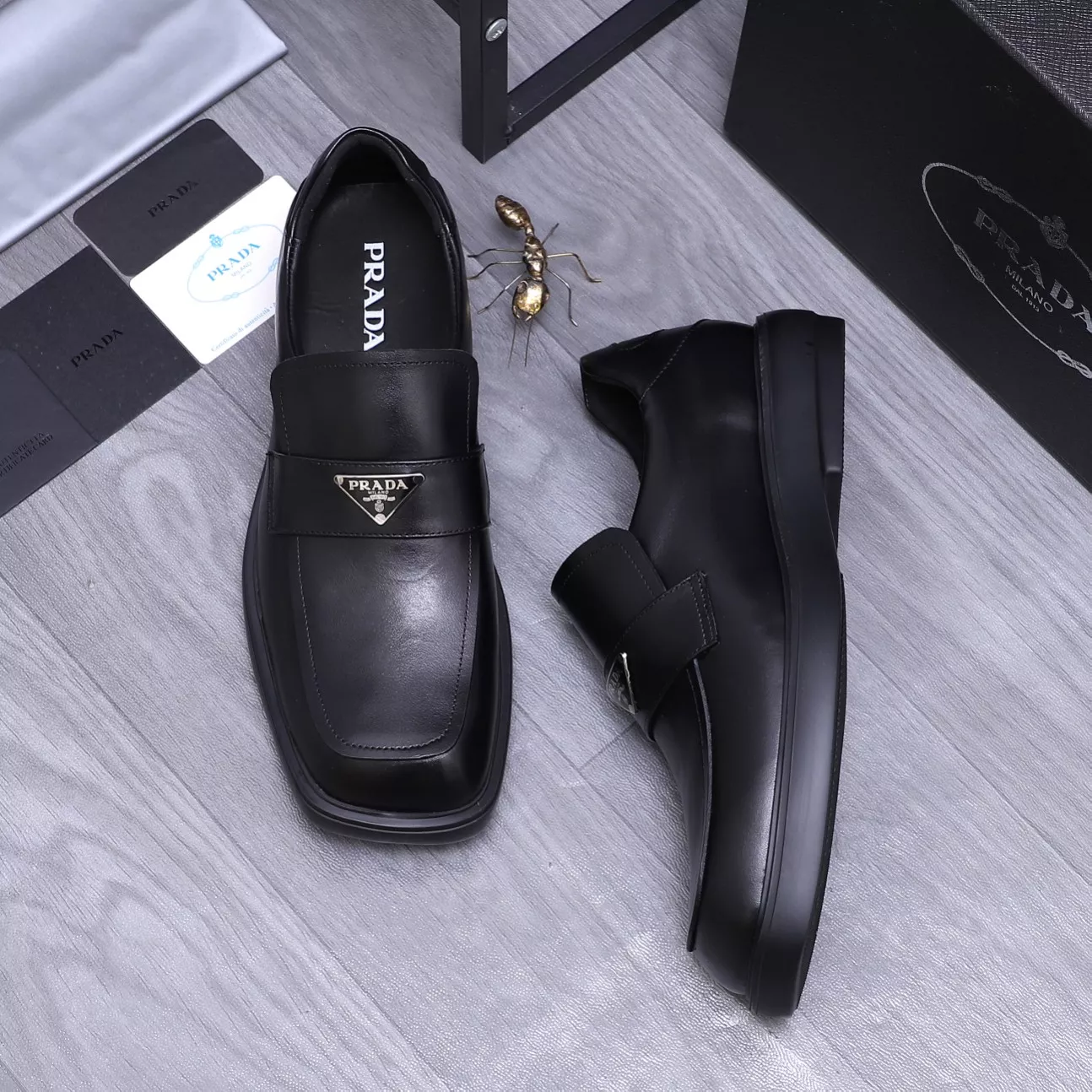 Prada Leather Shoes For Men AllSeason 212