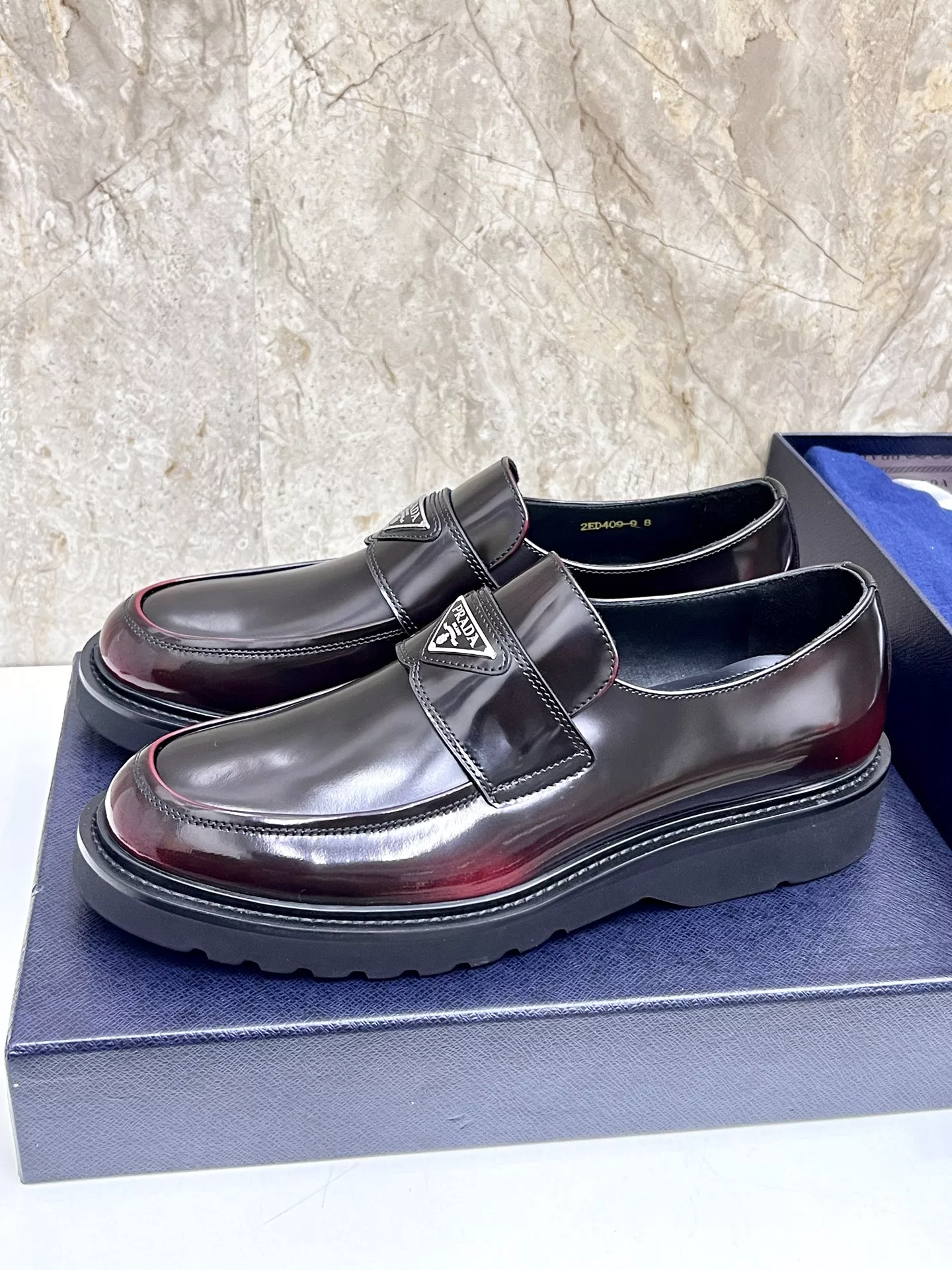 Prada Leather Shoes For Men BestValue 828