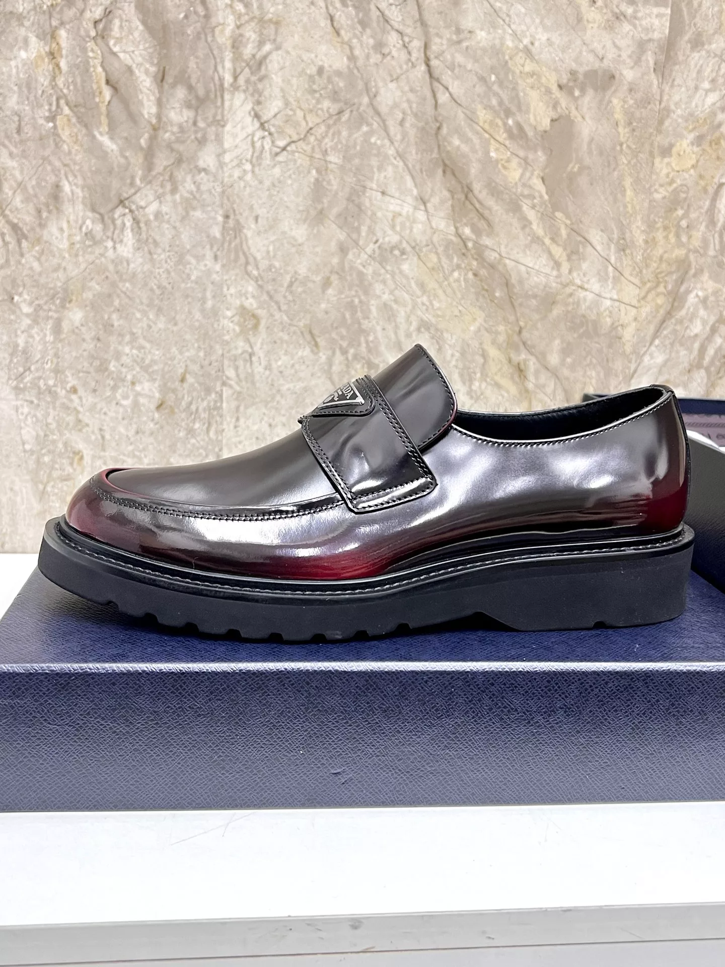 Prada Leather Shoes For Men BestValue 828