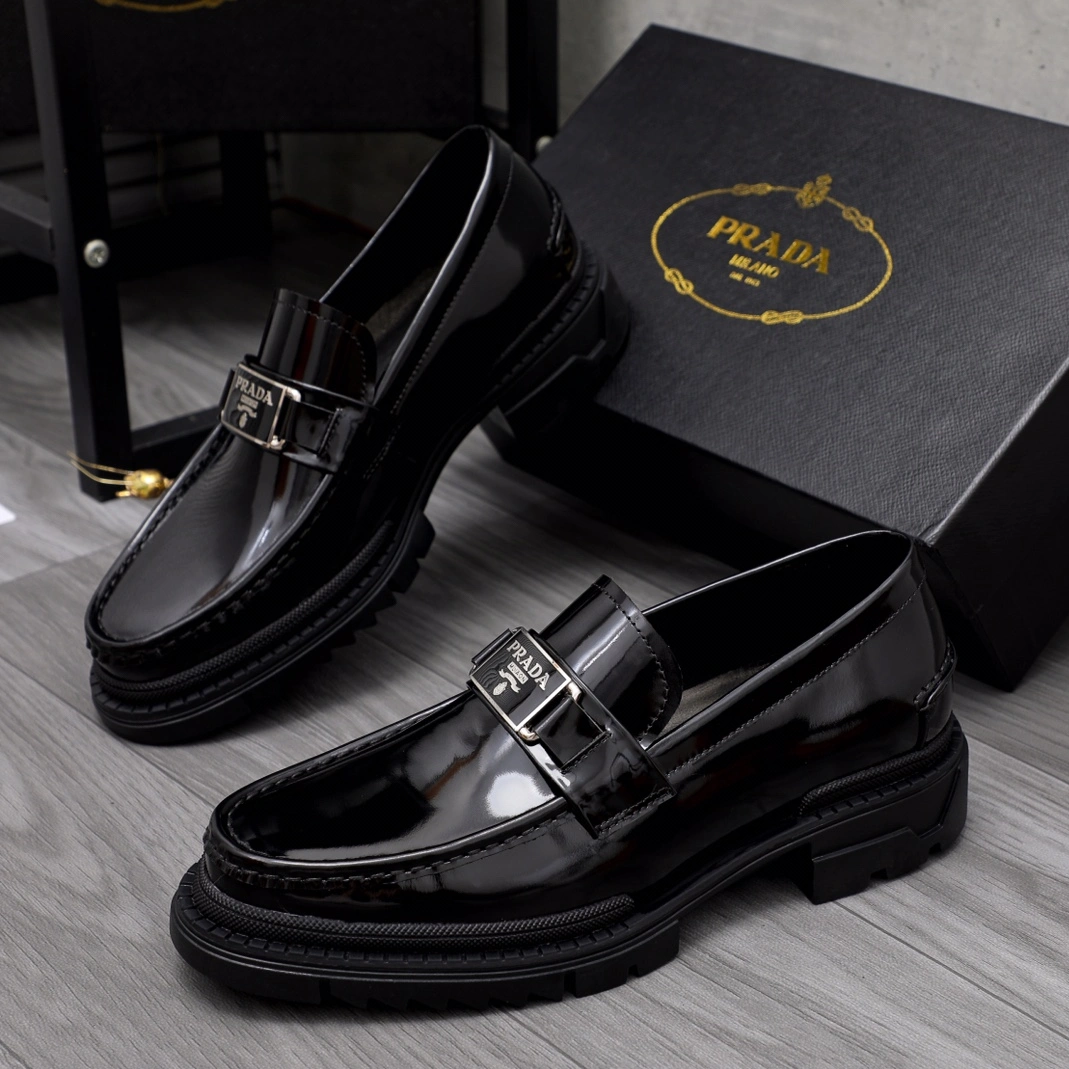 Prada Leather Shoes For Men Comfortable 7866