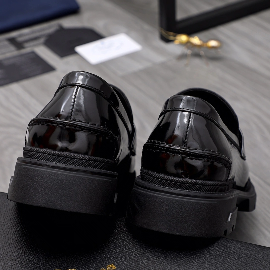 Prada Leather Shoes For Men Comfortable 7866
