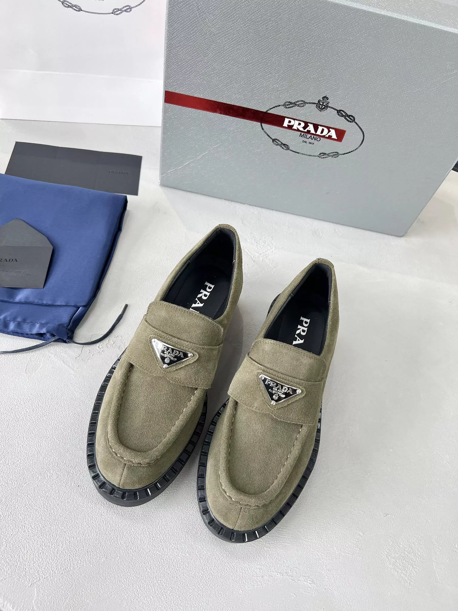 Prada Leather Shoes For Men Lightweight 2391