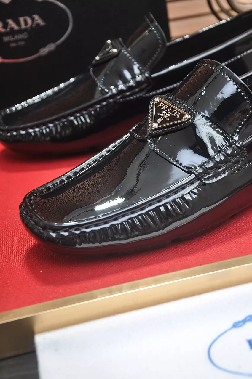 Prada Leather Shoes For Men NewStyle 1669