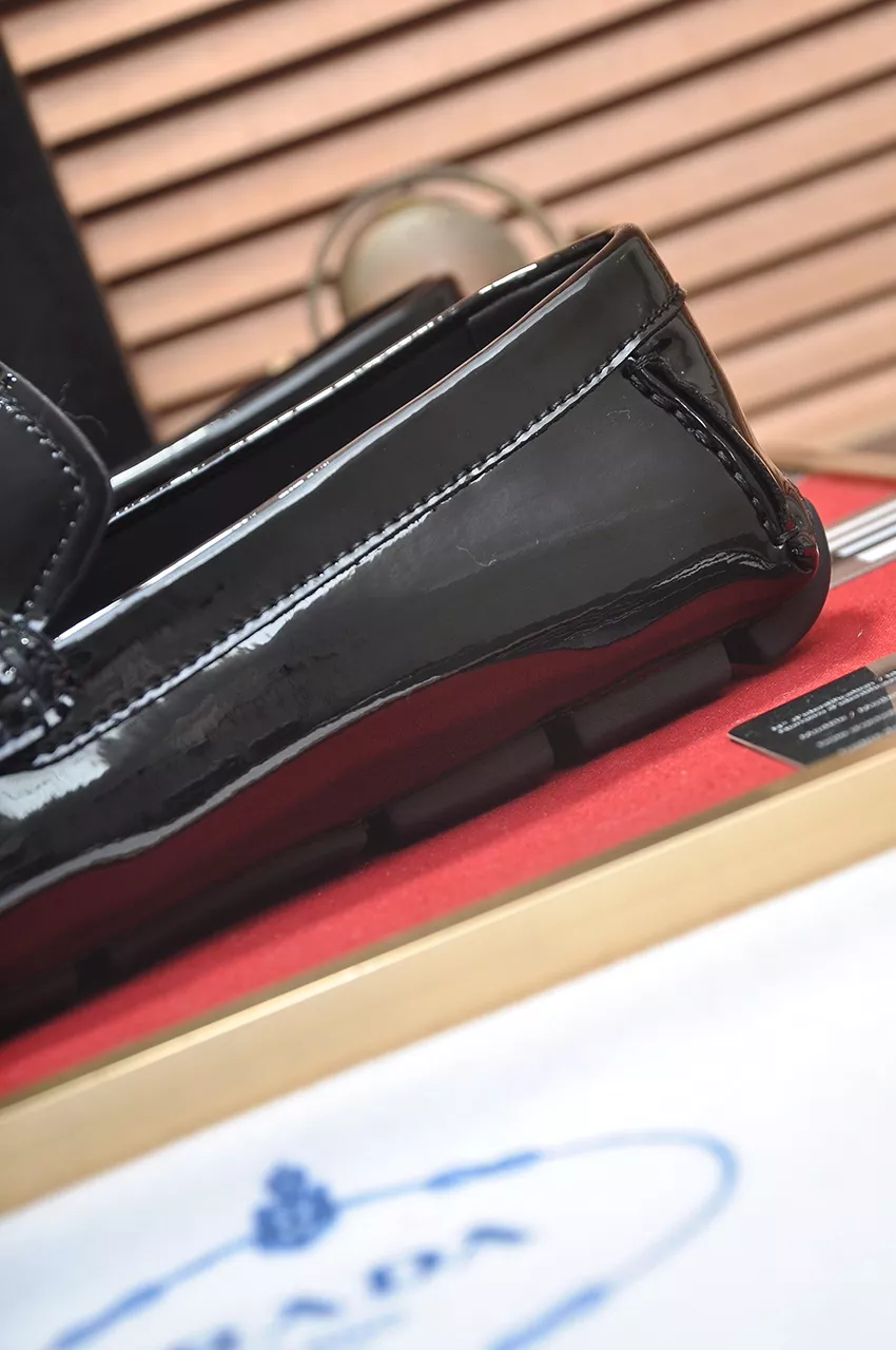 Prada Leather Shoes For Men NewStyle 1669