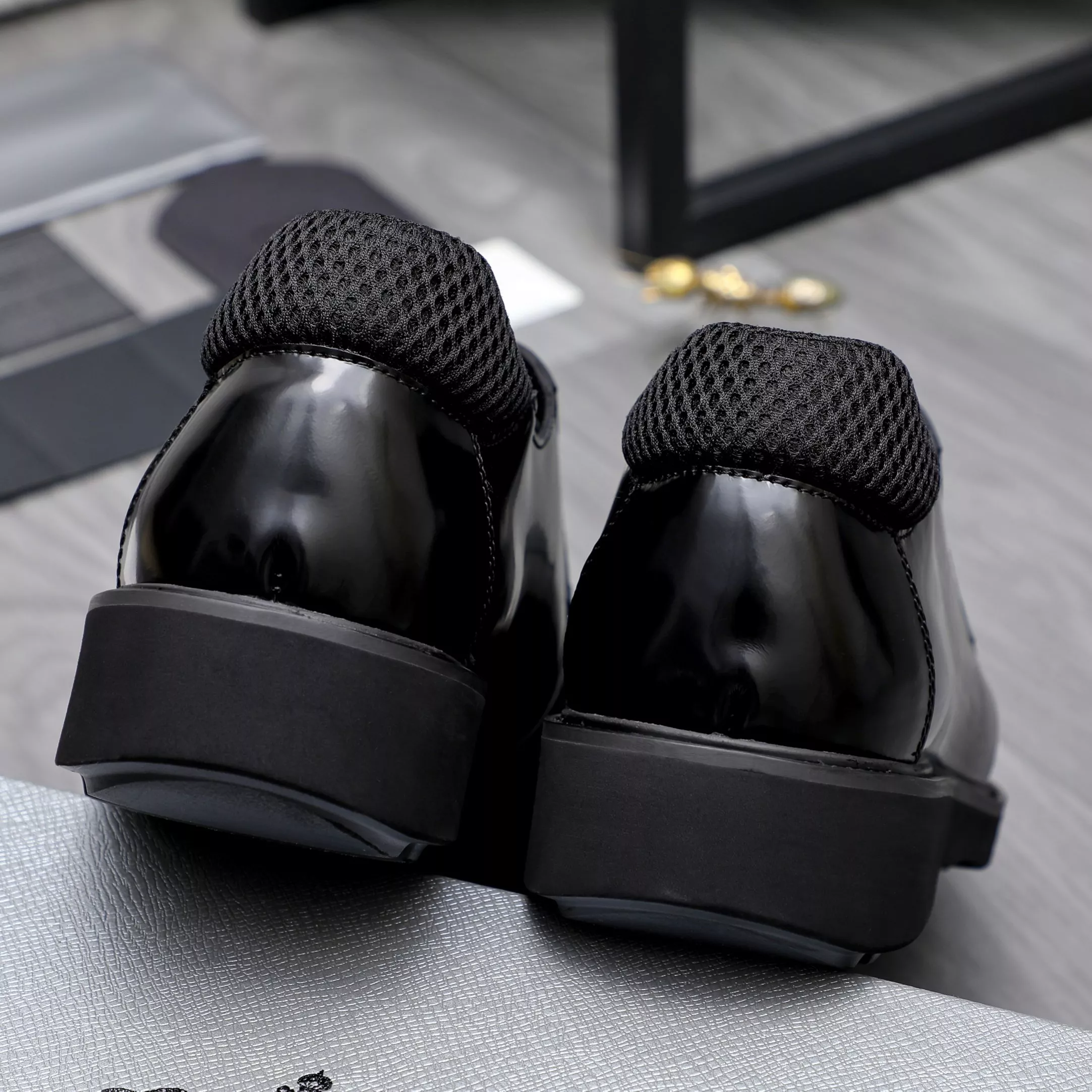 Prada Leather Shoes For Men Popular 8281