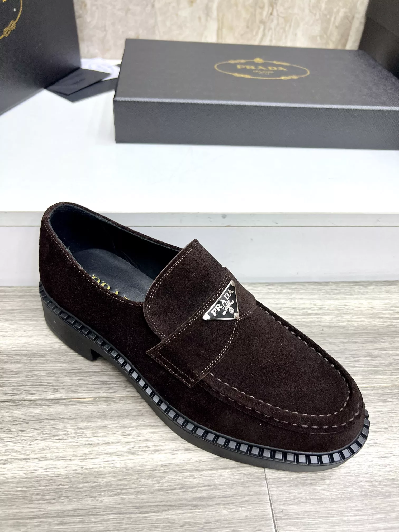 Prada Leather Shoes For Men Soft 2027