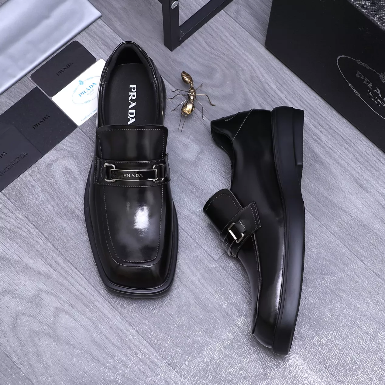 Prada Leather Shoes For Men Stylish 2030