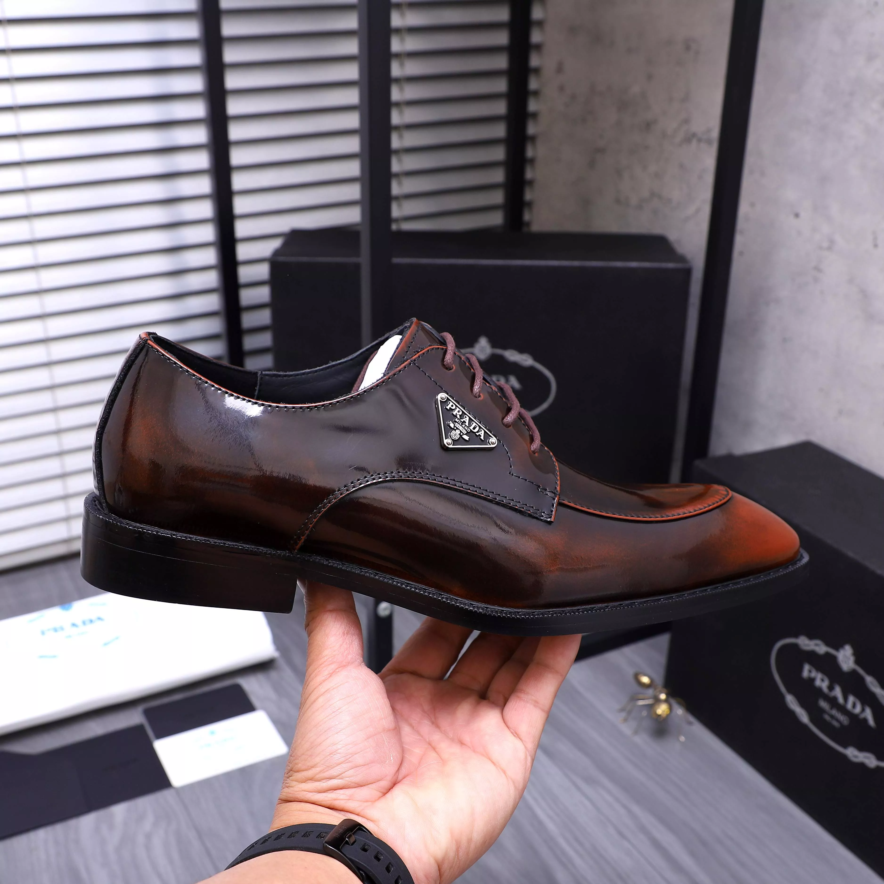 Prada Leather Shoes For Men TopPick 9981