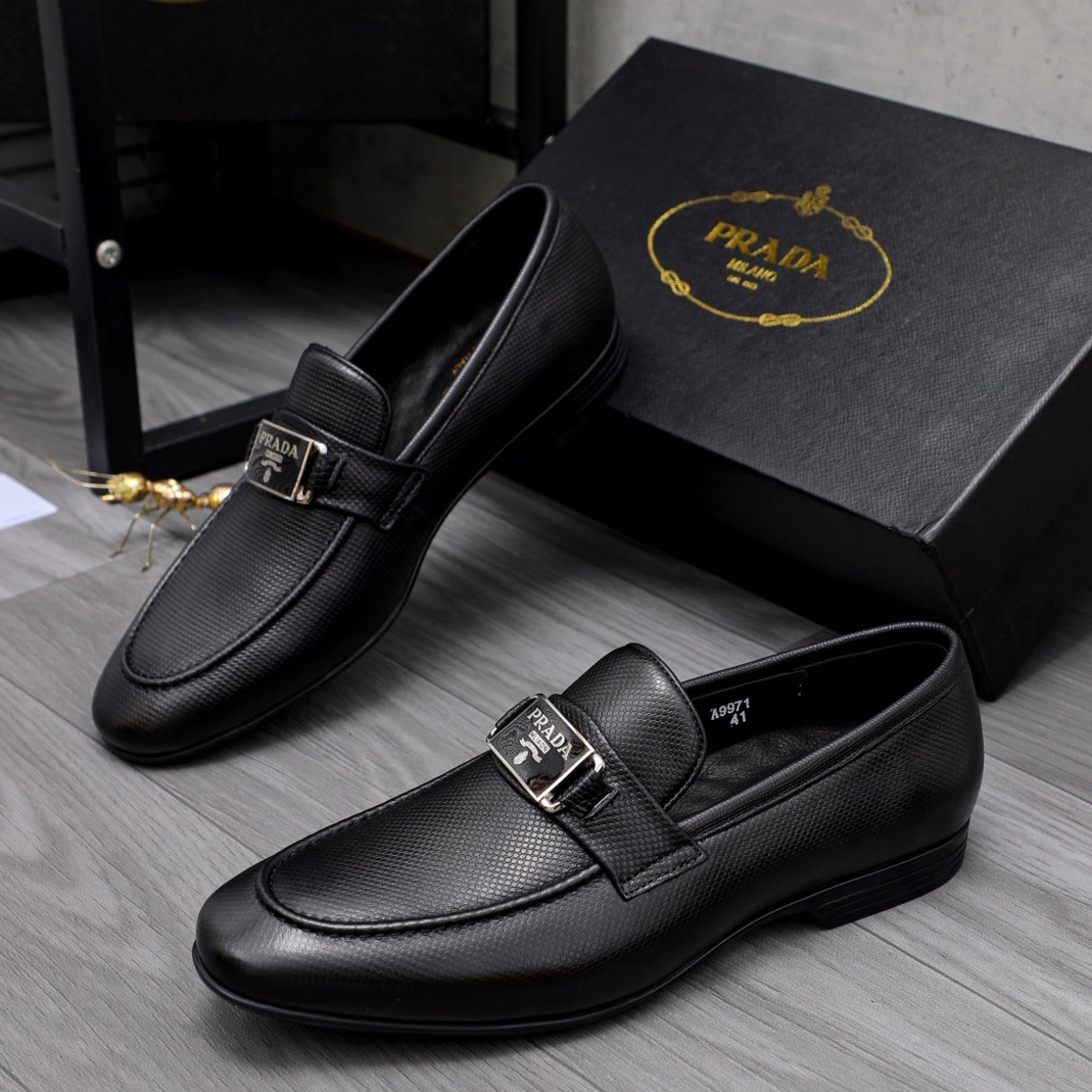 Prada Leather Shoes For Men Unique 3681