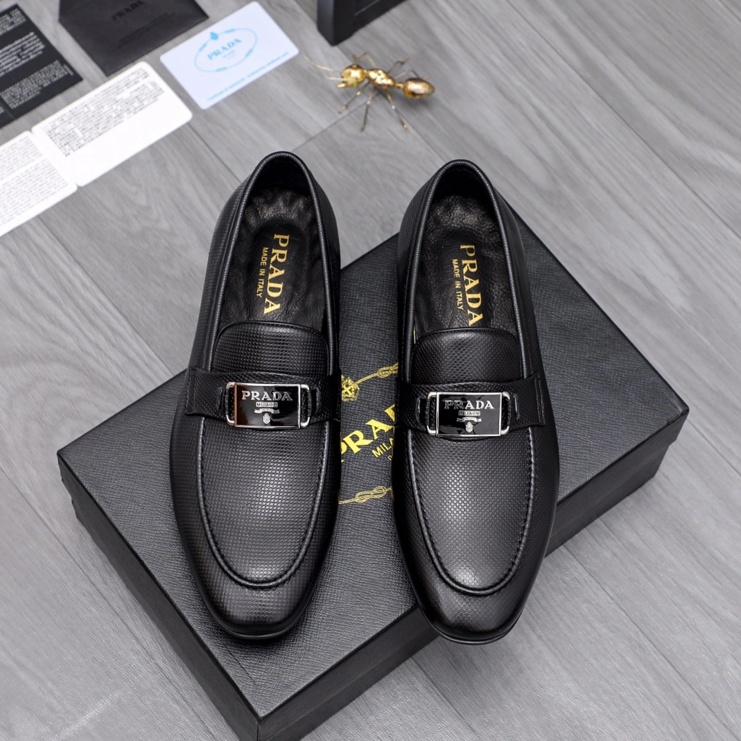 Prada Leather Shoes For Men Unique 3681
