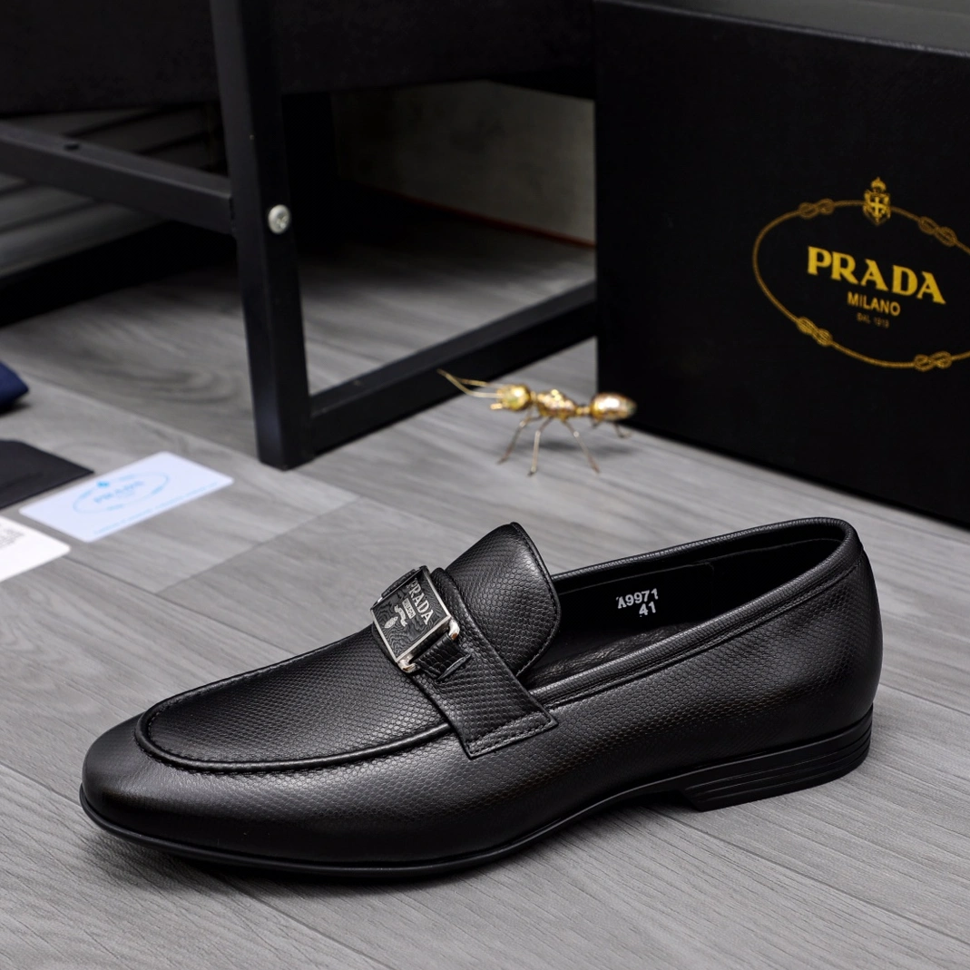 Prada Leather Shoes For Men Unique 3681