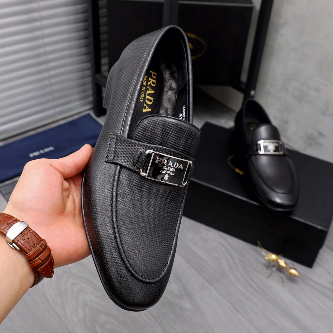 Prada Leather Shoes For Men Unique 3681