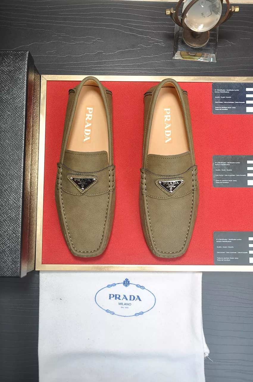 Prada Leather Shoes For Men WellDesigned 4986