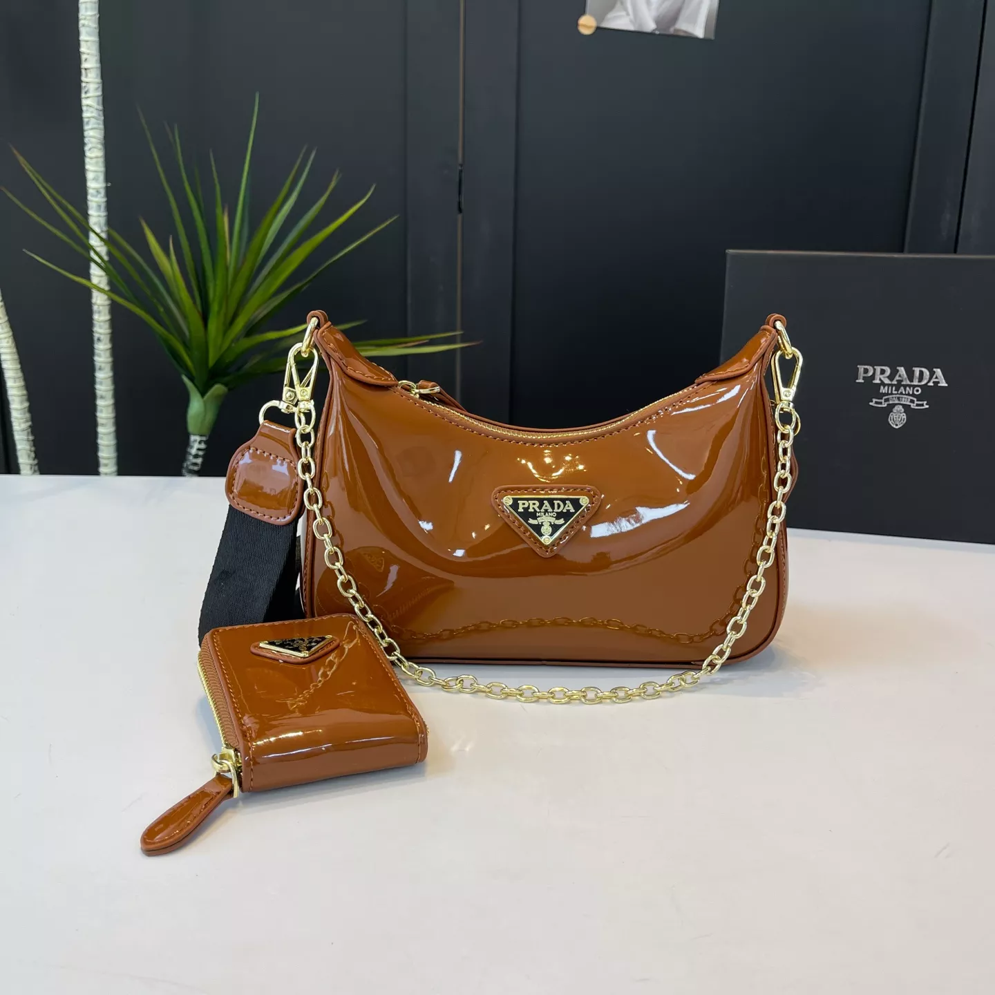 Prada Messenger Bags For Women Durable 8036