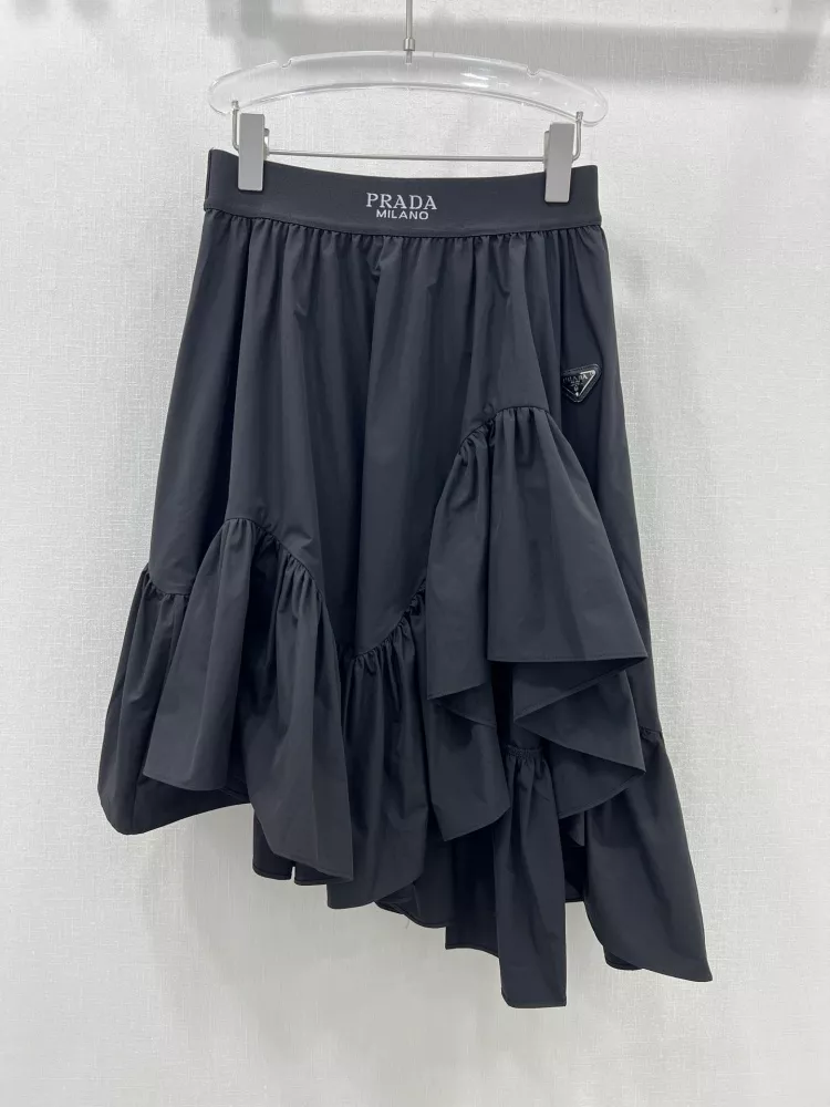 Prada Midi Skirt For Women Trendy 6840