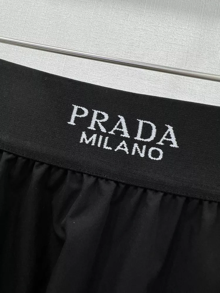 Prada Midi Skirt For Women Trendy 6840