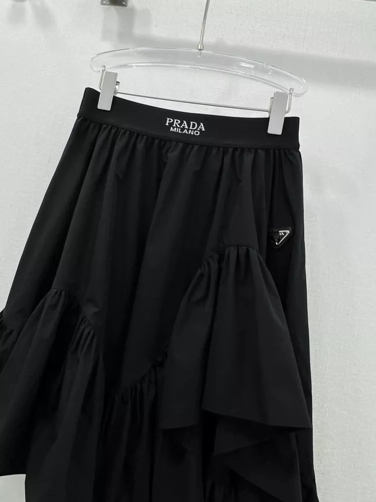 Prada Midi Skirt For Women Trendy 6840