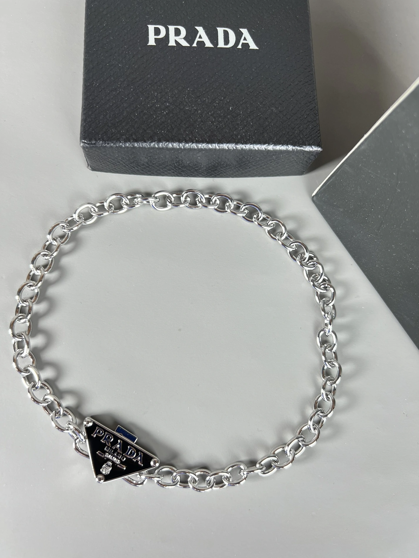 Prada Necklace Stylish 7674