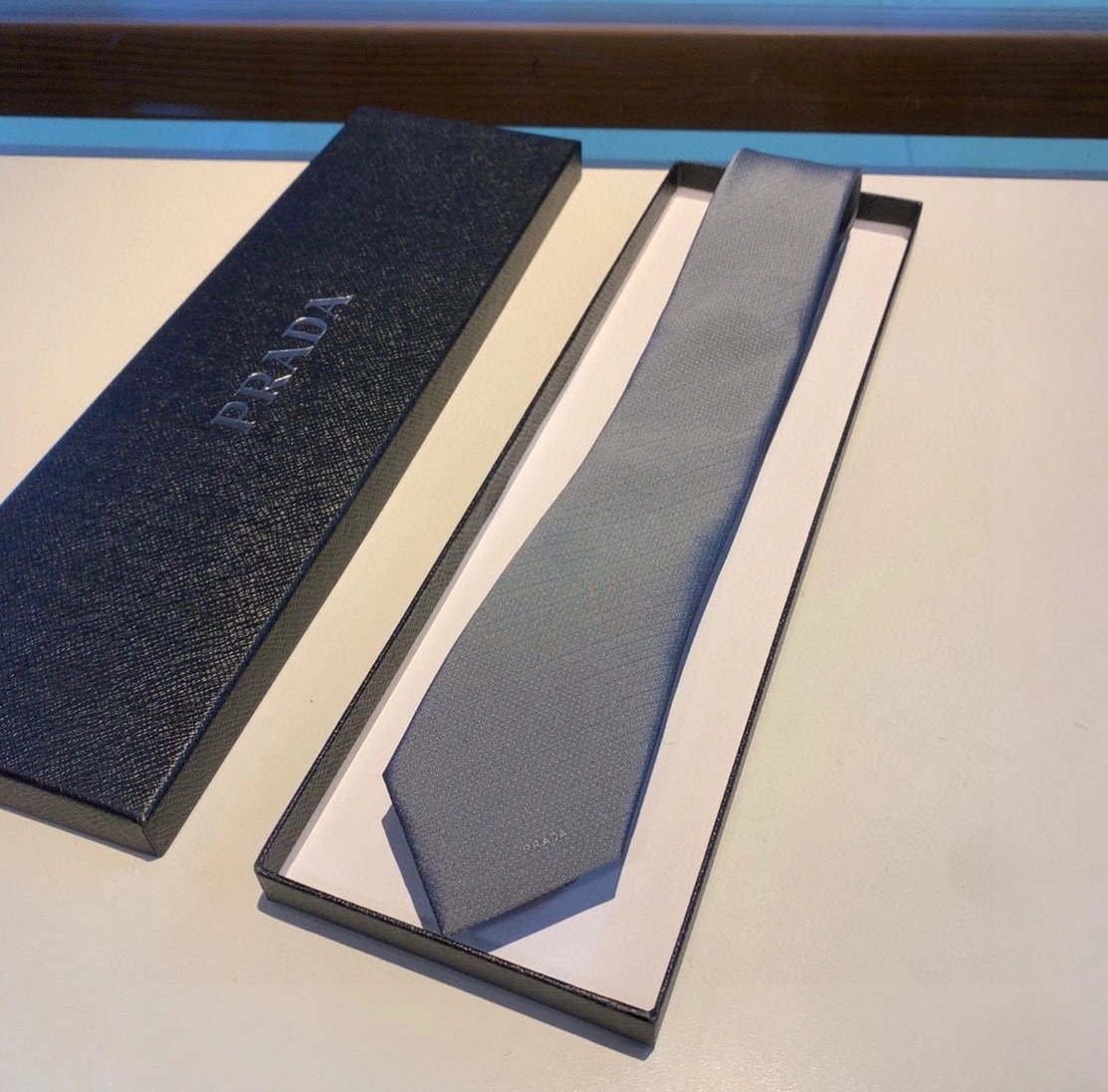Prada Necktie For Men ModernLook 8042