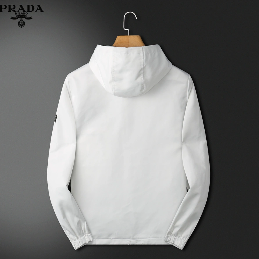 Prada New Jackets Long Sleeved For Men Elegant 3488