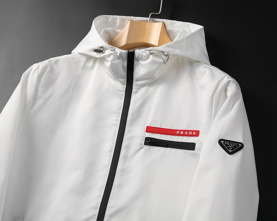 Prada New Jackets Long Sleeved For Men Elegant 3488
