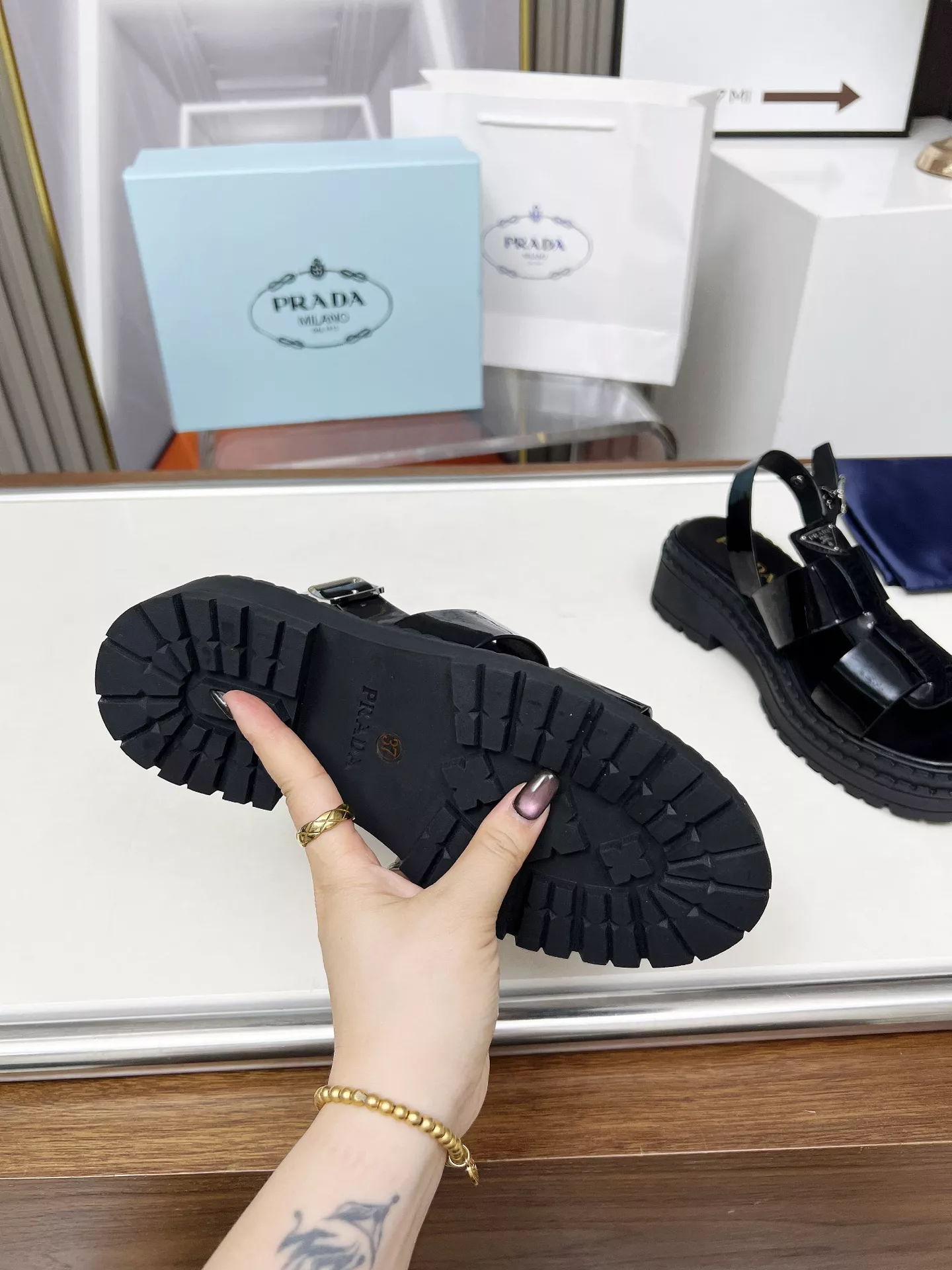 Prada Sandal For Women Compact 268