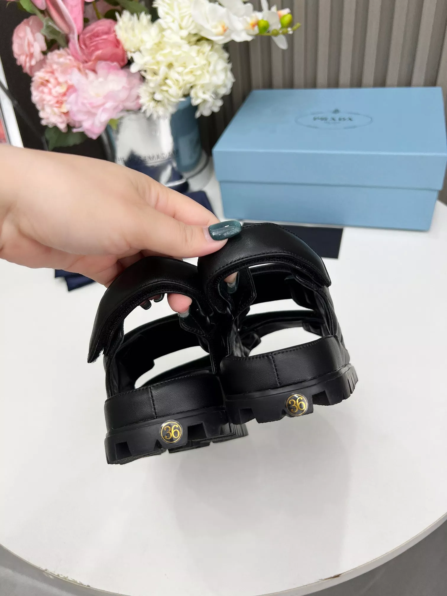 Prada Sandal For Women Durable 7417