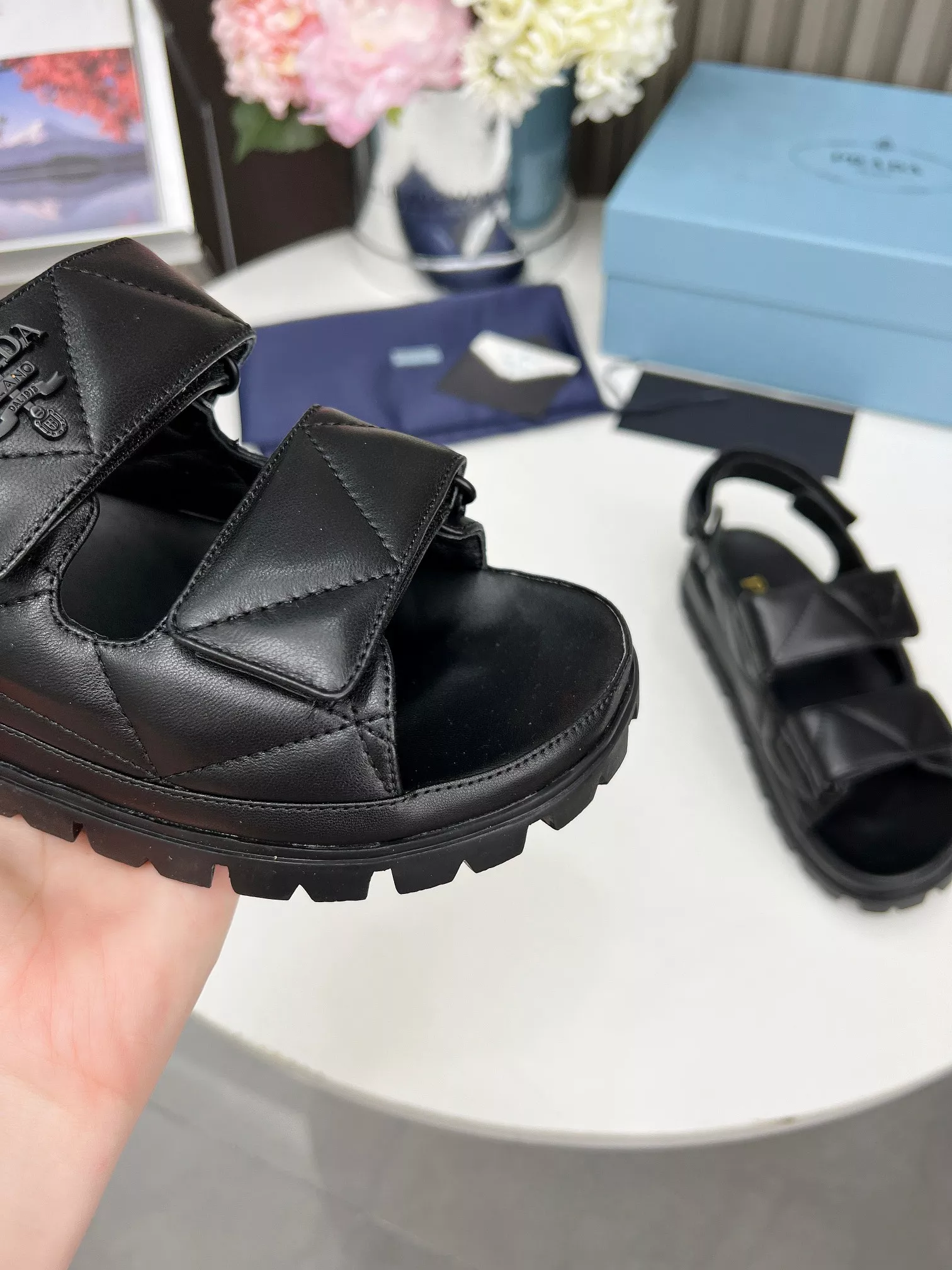 Prada Sandal For Women Durable 7417