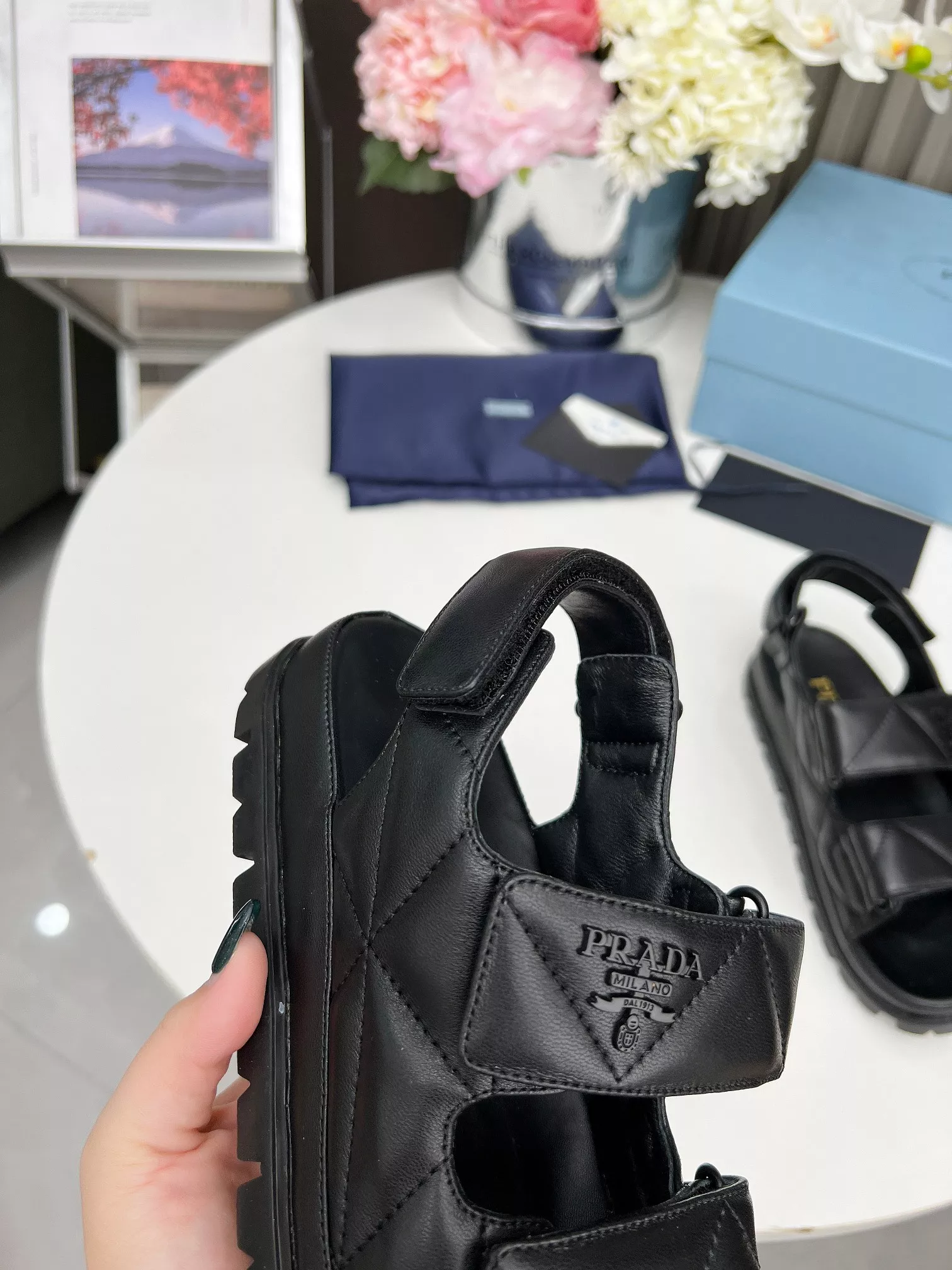 Prada Sandal For Women Durable 7417