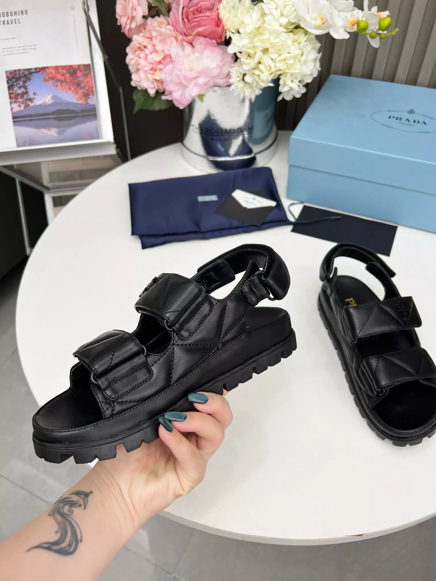 Prada Sandal For Women Durable 7417