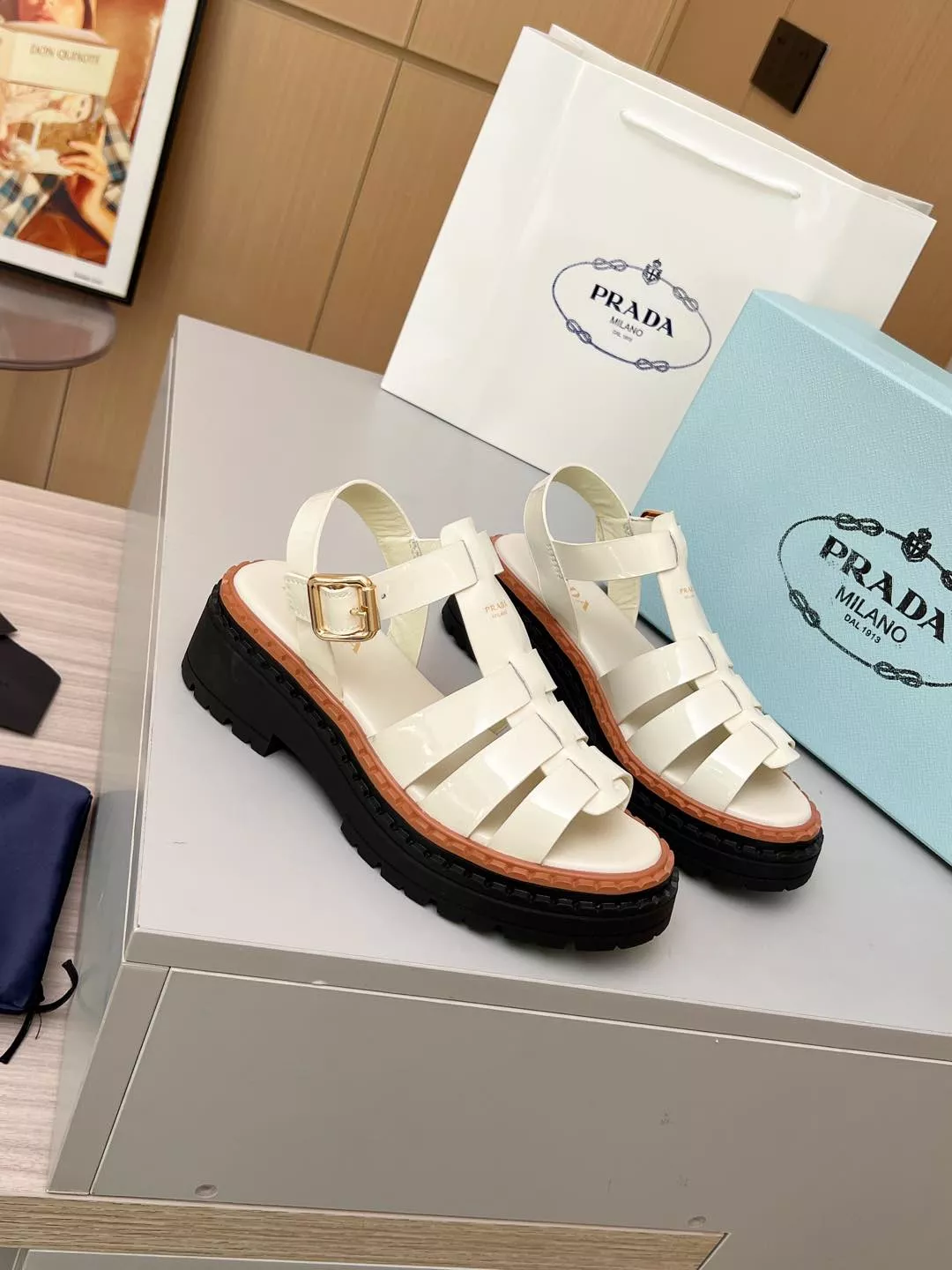 Prada Sandal For Women Elegant 778