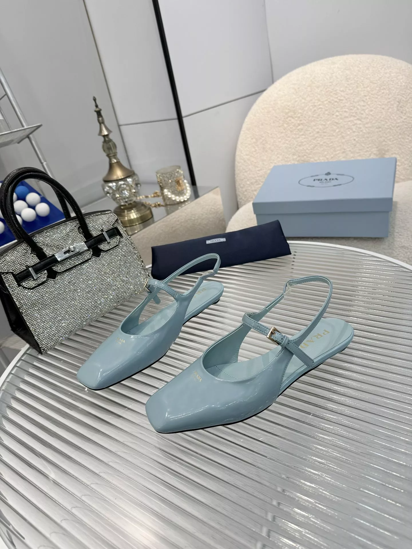 Prada Sandal For Women Fashionable 3657