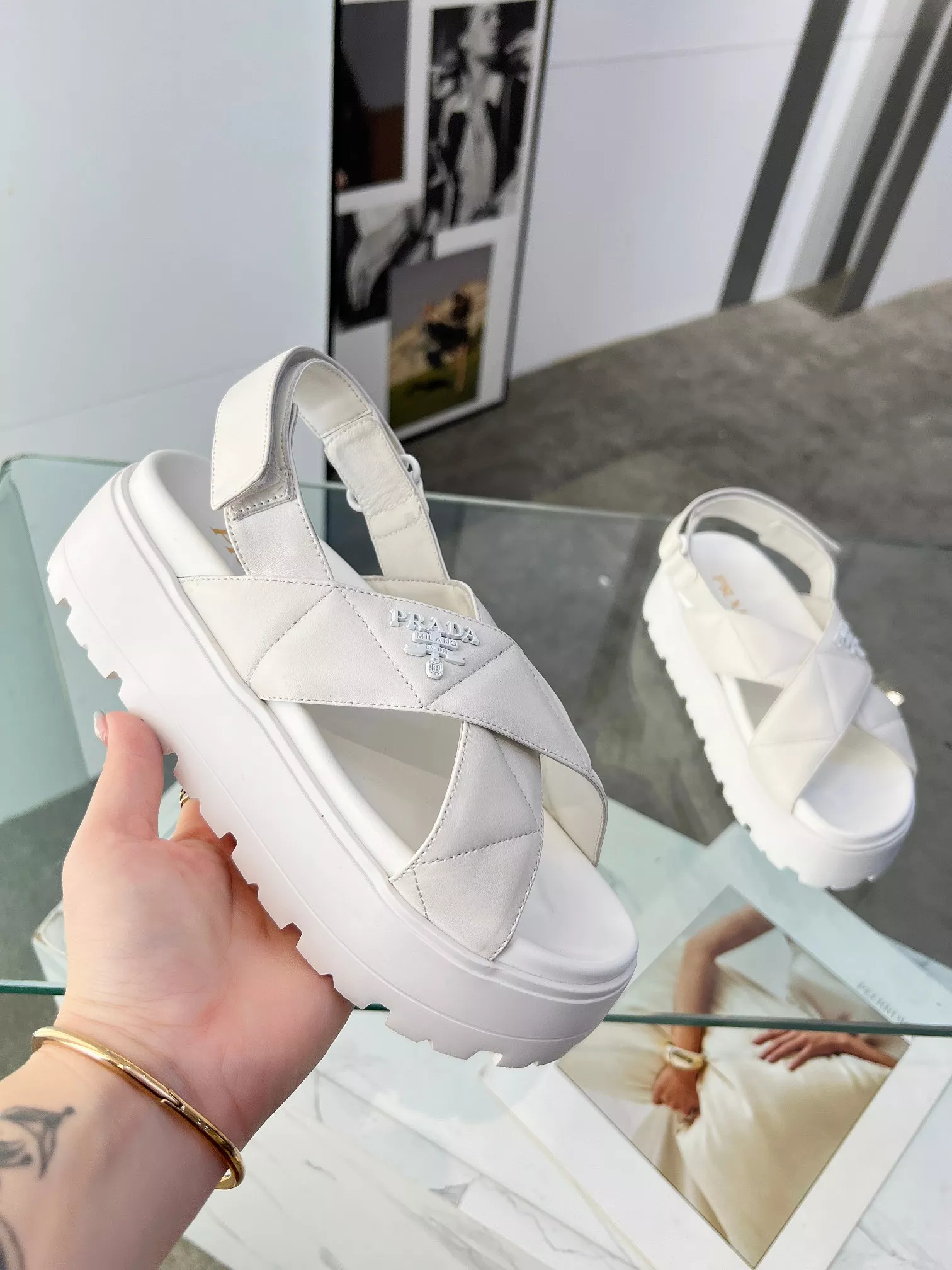 Prada Sandal For Women Popular 5780