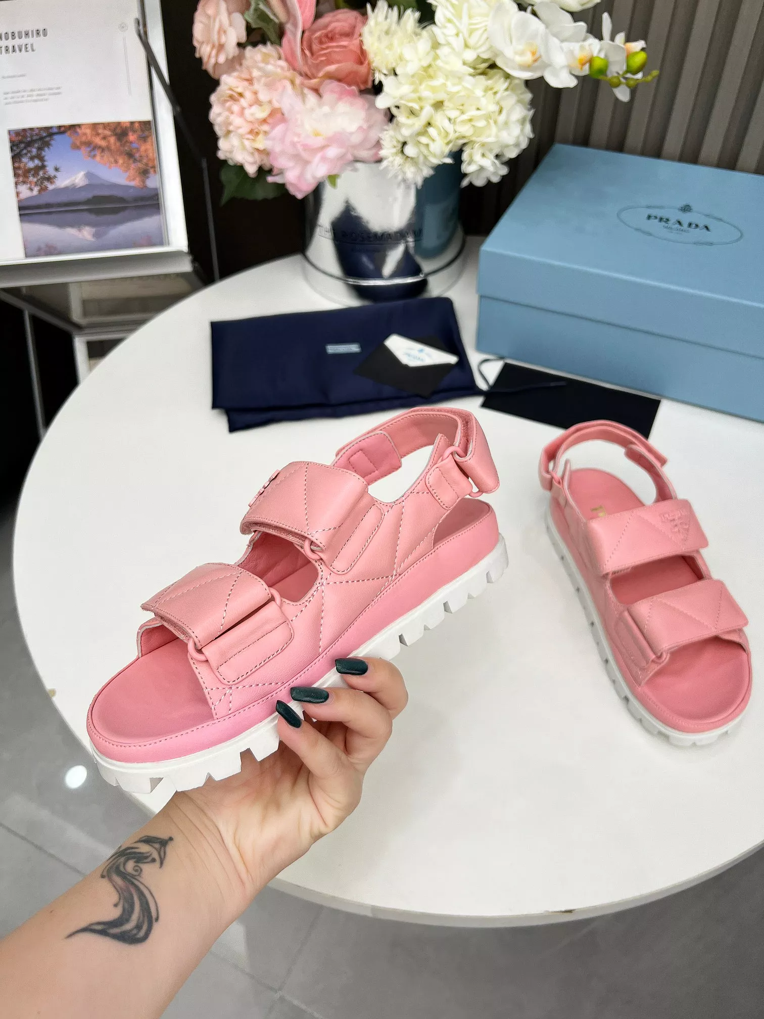 Prada Sandal For Women Refined 9634