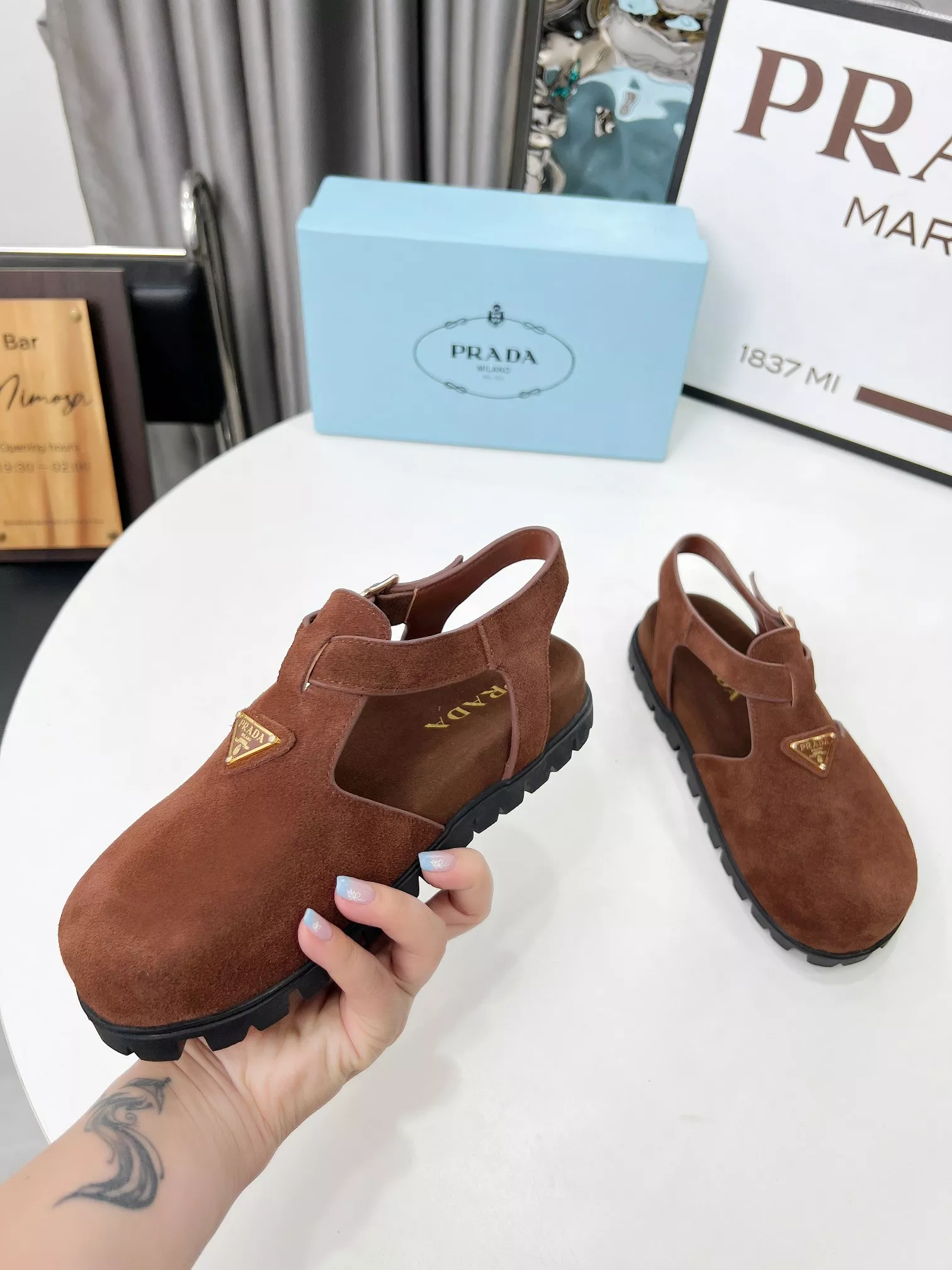 Prada Sandal For Women Resilient 1962