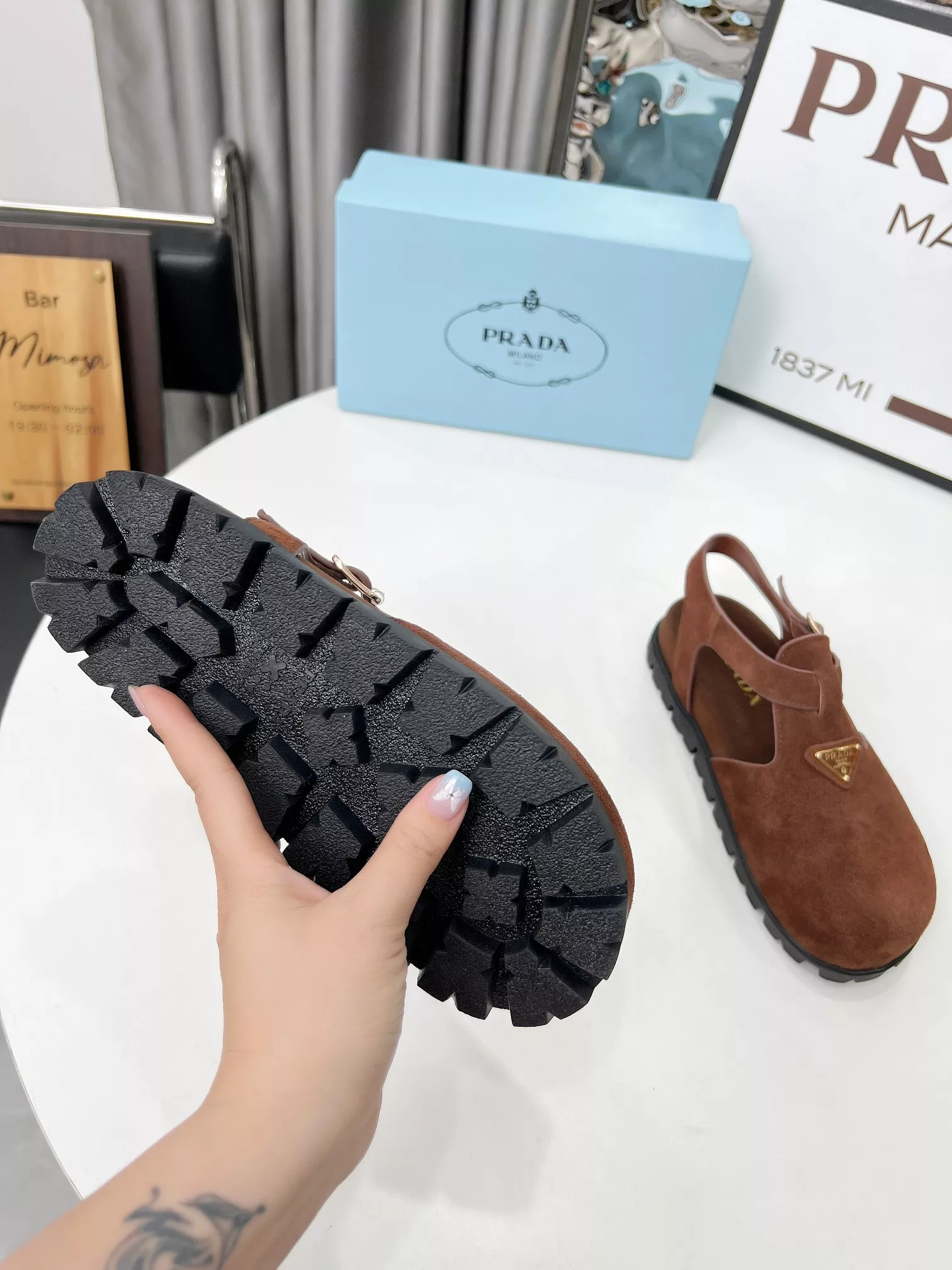 Prada Sandal For Women Resilient 1962