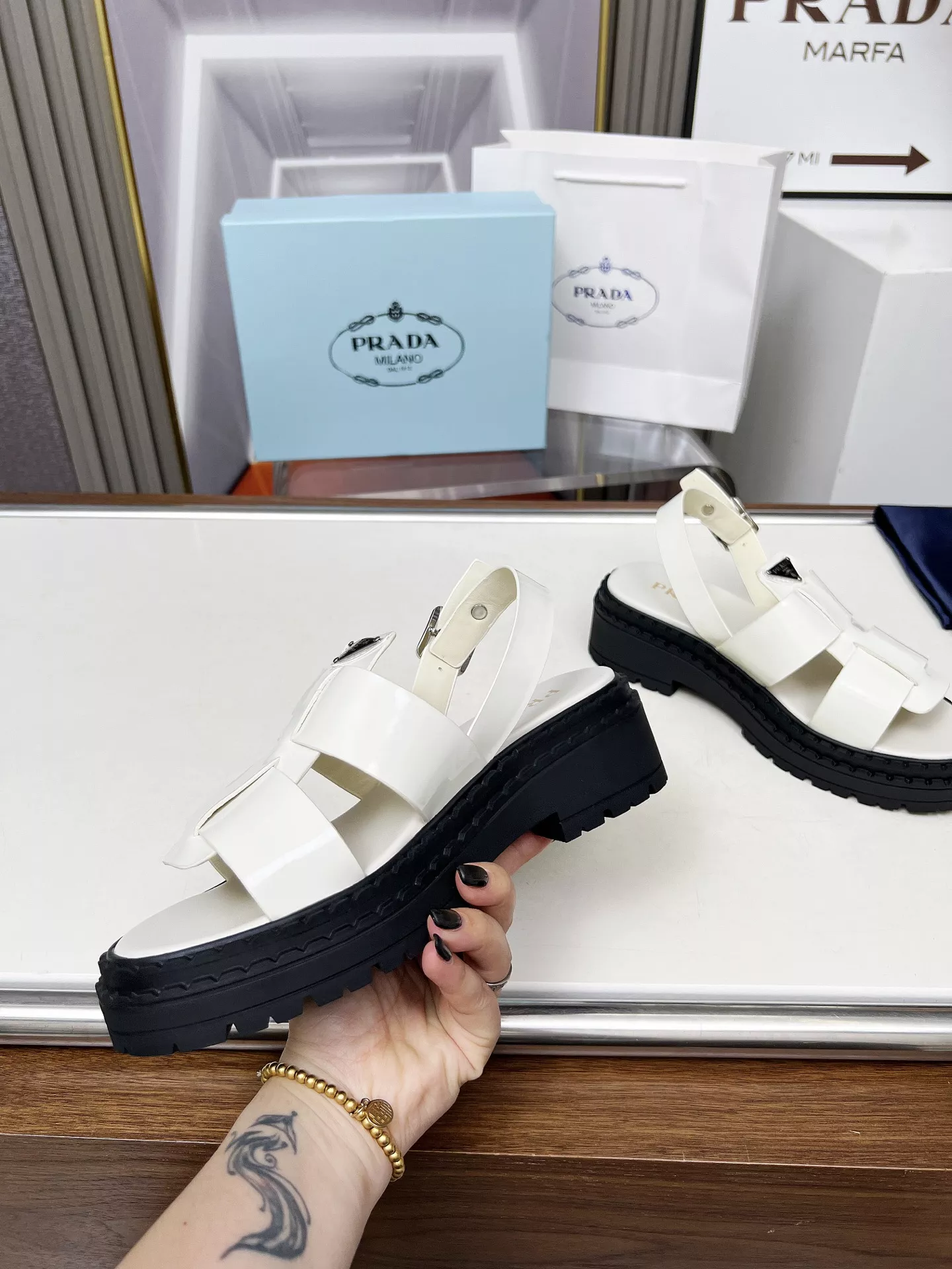 Prada Sandal For Women Sophisticated 710