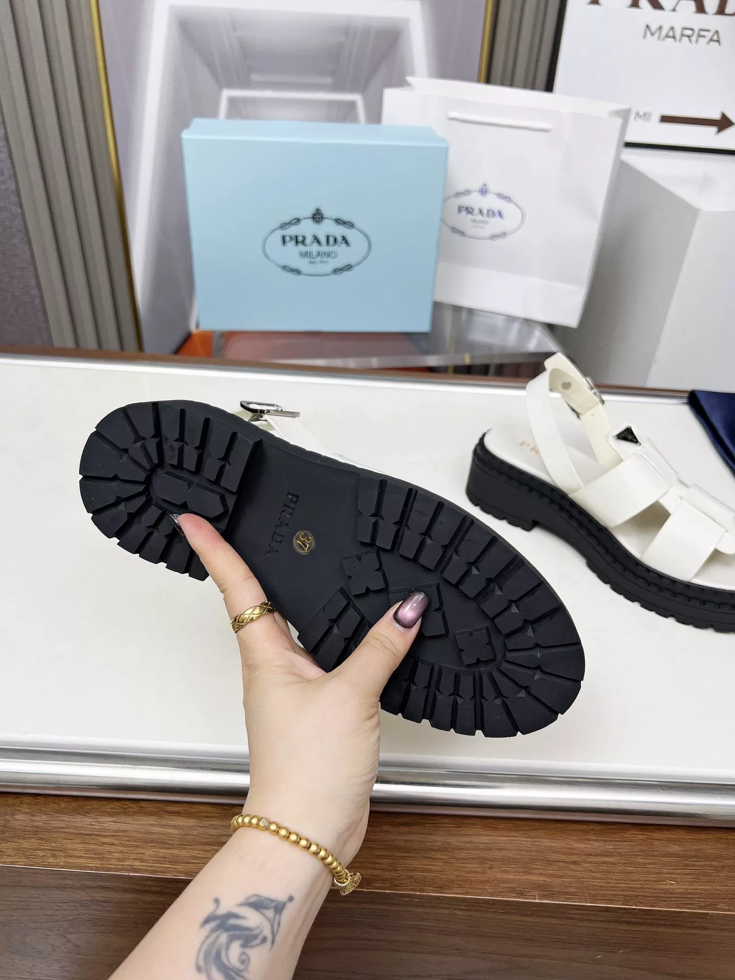 Prada Sandal For Women Sophisticated 710