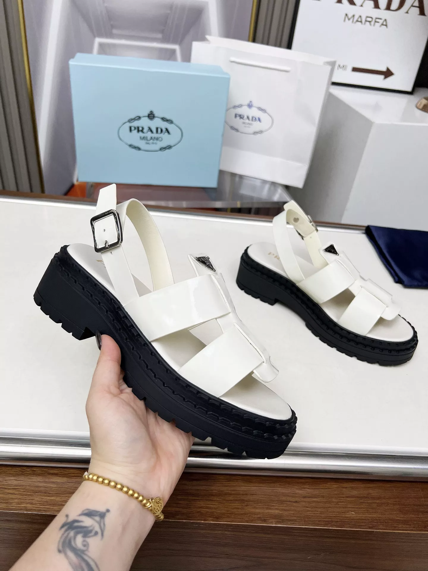 Prada Sandal For Women Sophisticated 710