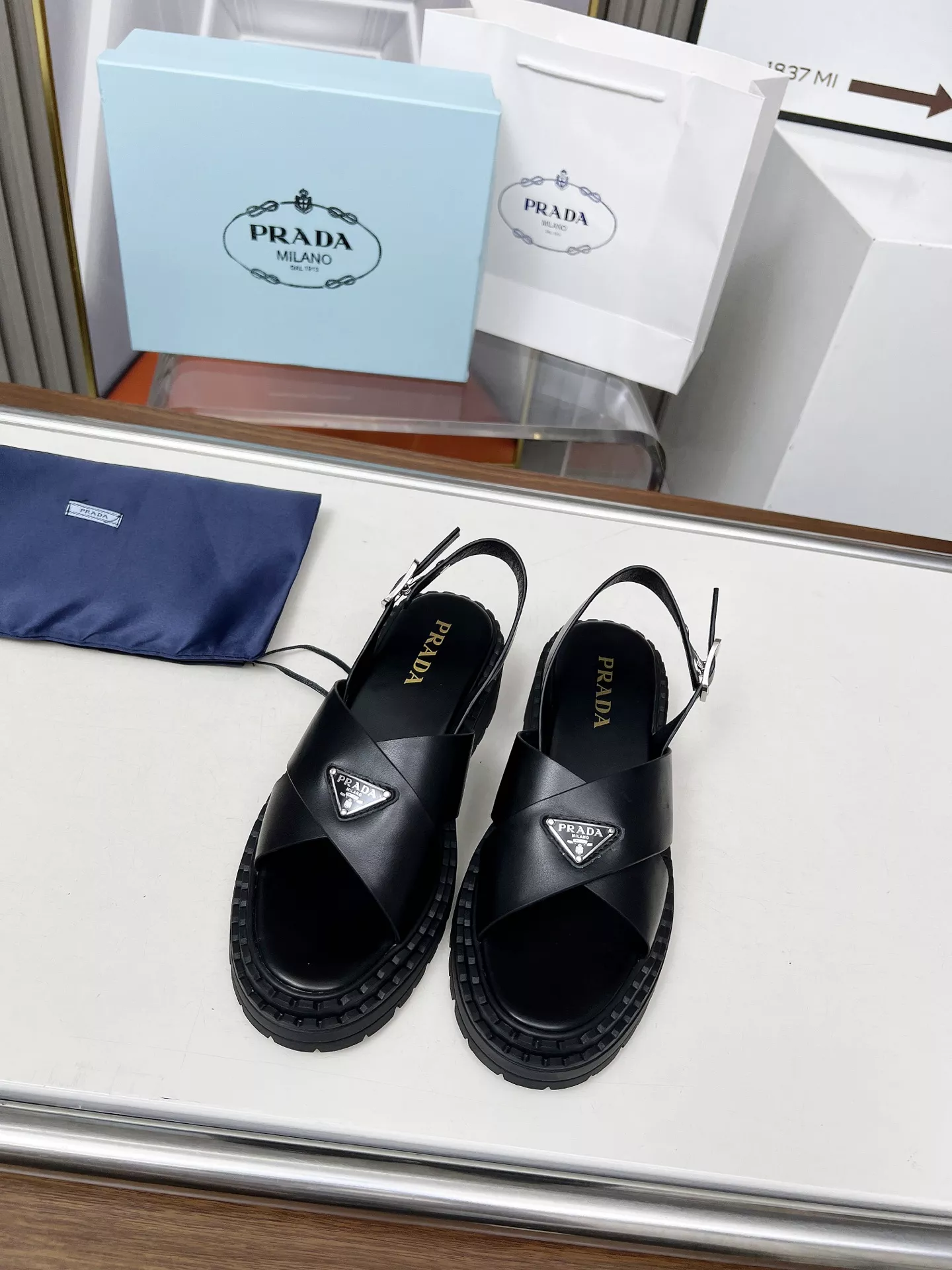 Prada Sandal For Women Stylish 1415