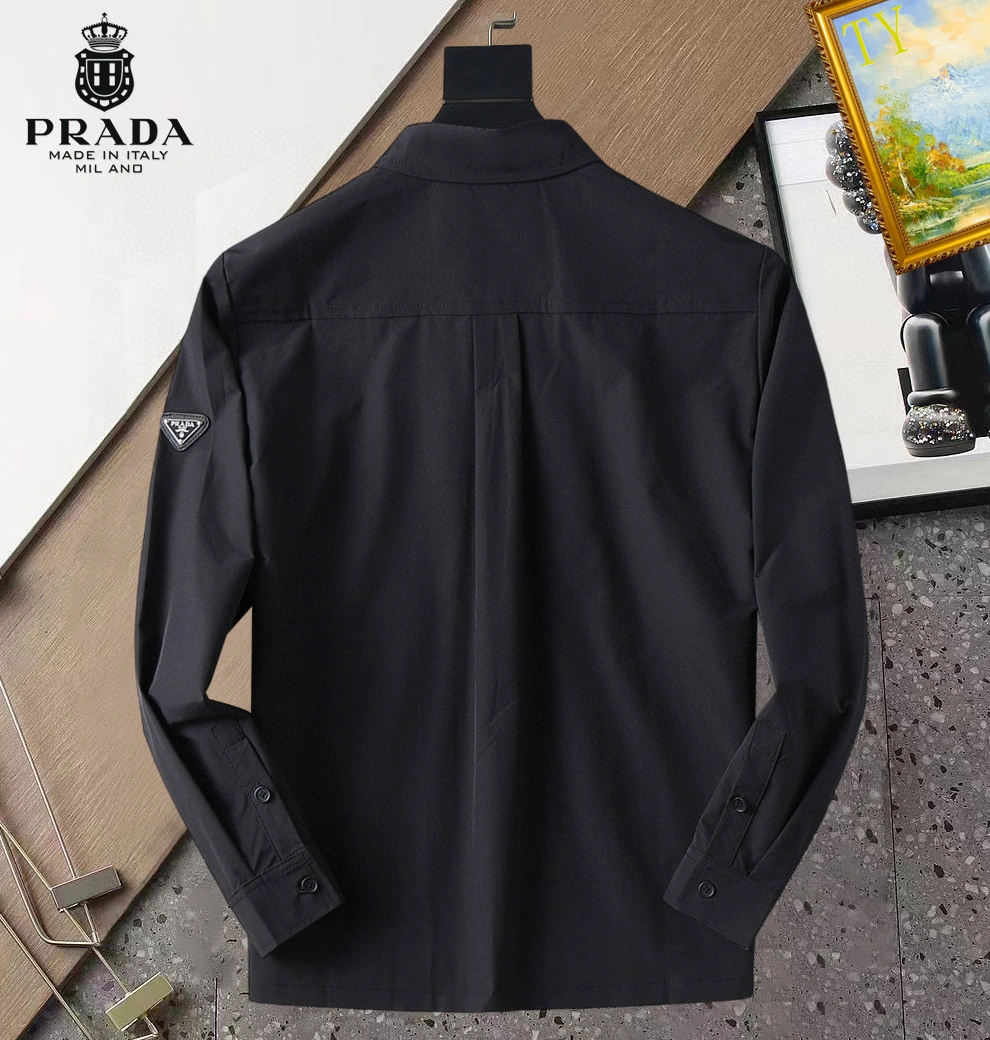 Prada Shirts Long Sleeved For Men BestValue 8907