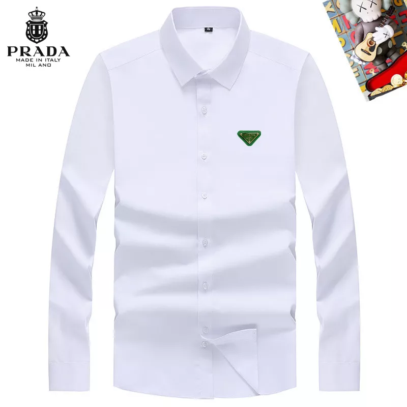 Prada Shirts Long Sleeved For Men WellDesigned 9089