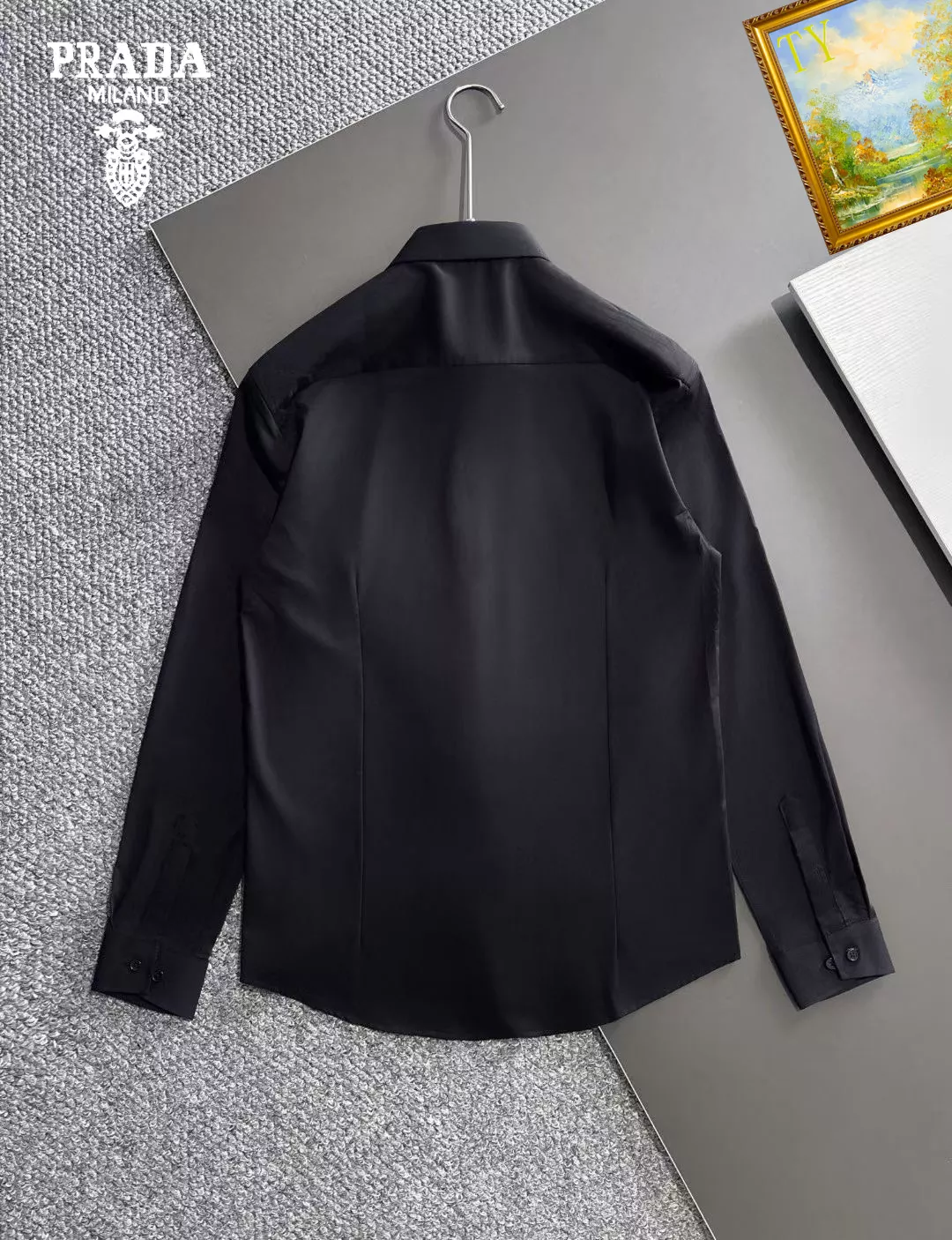 Prada Shirts Long Sleeved For Unisex BestValue 5612