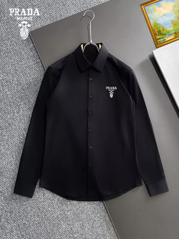 Prada Shirts Long Sleeved For Unisex Versatile 1507