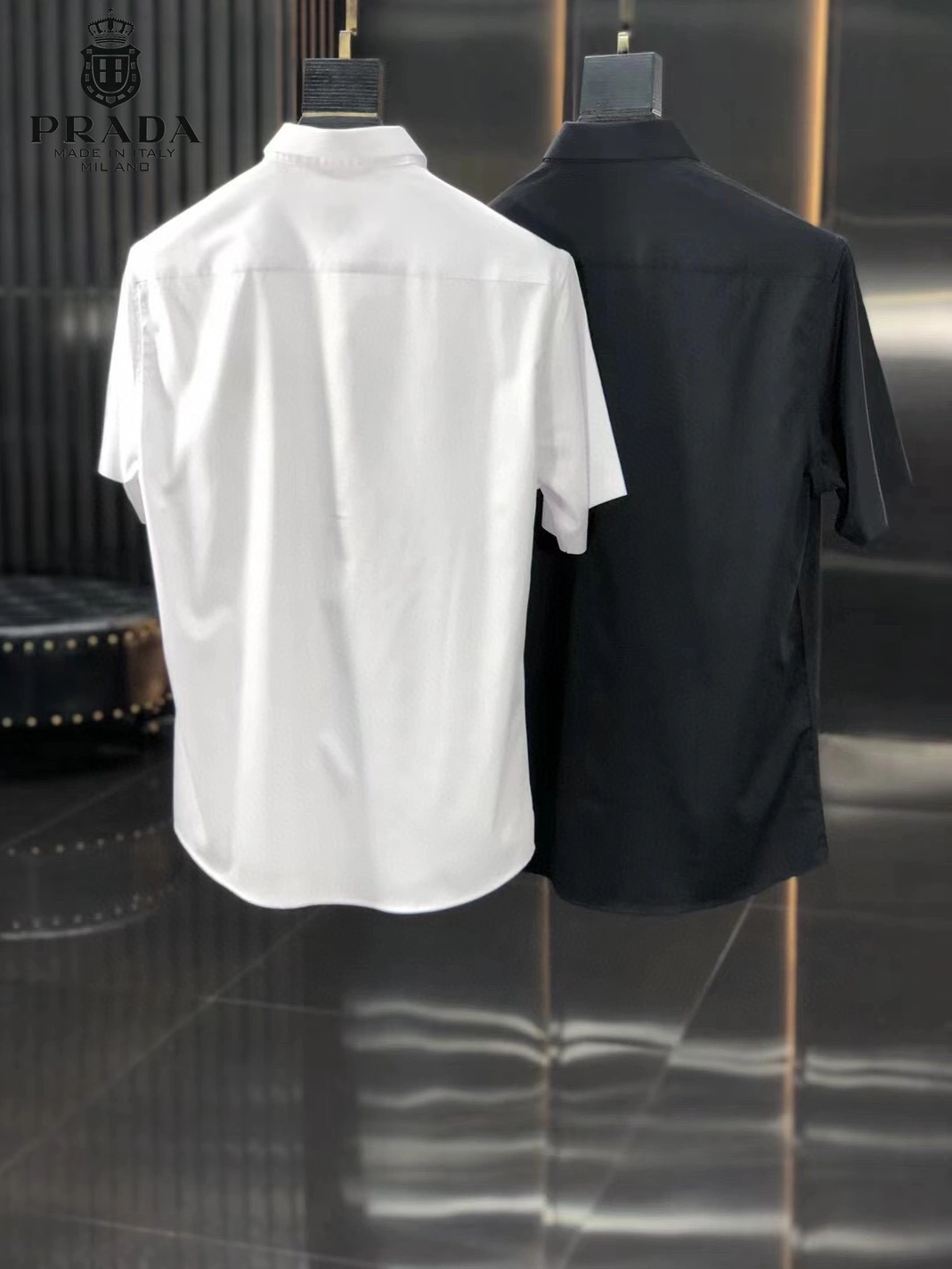 Prada Shirts Short Sleeved For Men GoAnywhere 7746
