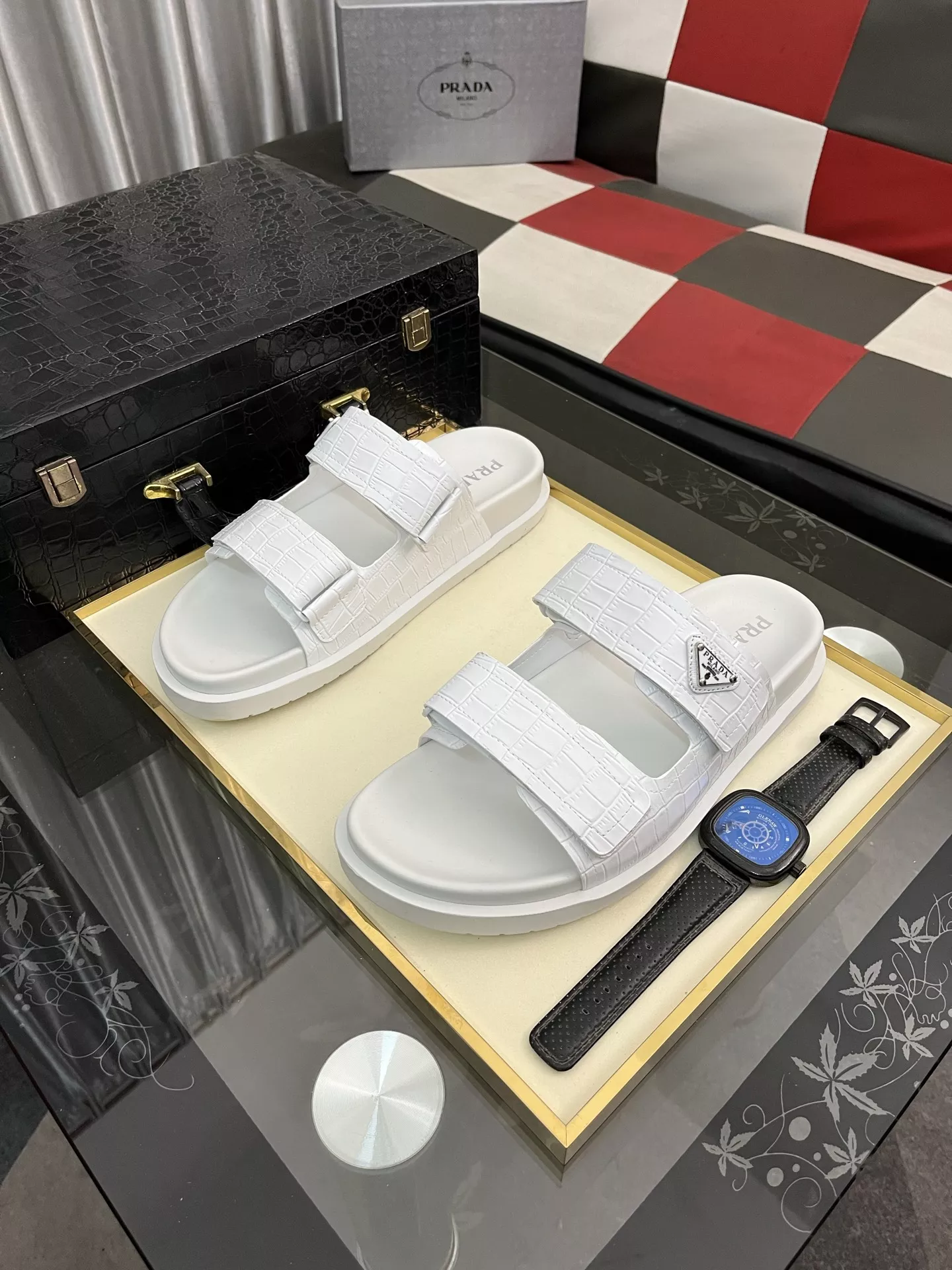 Prada Slippers For Men DailyWear 8755