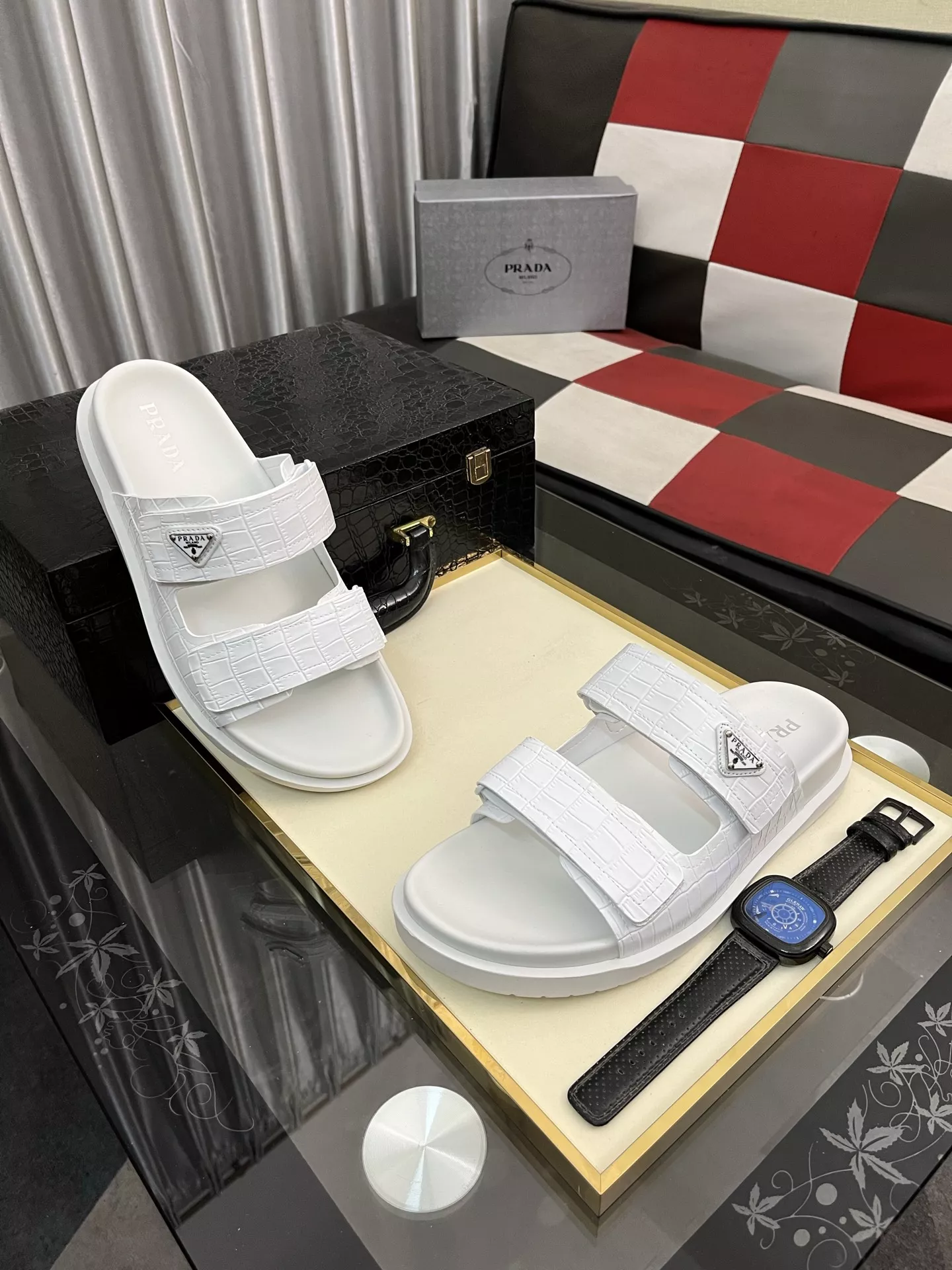 Prada Slippers For Men DailyWear 8755